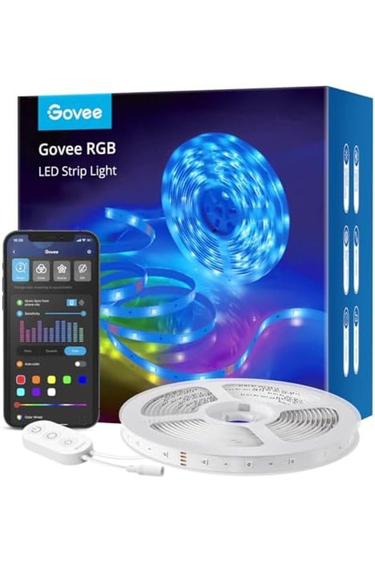 Govee-Alexa LED Strip Lights 5m, Smart WiFi App Control, Works with Alexa and Google Assistant, Musi 2