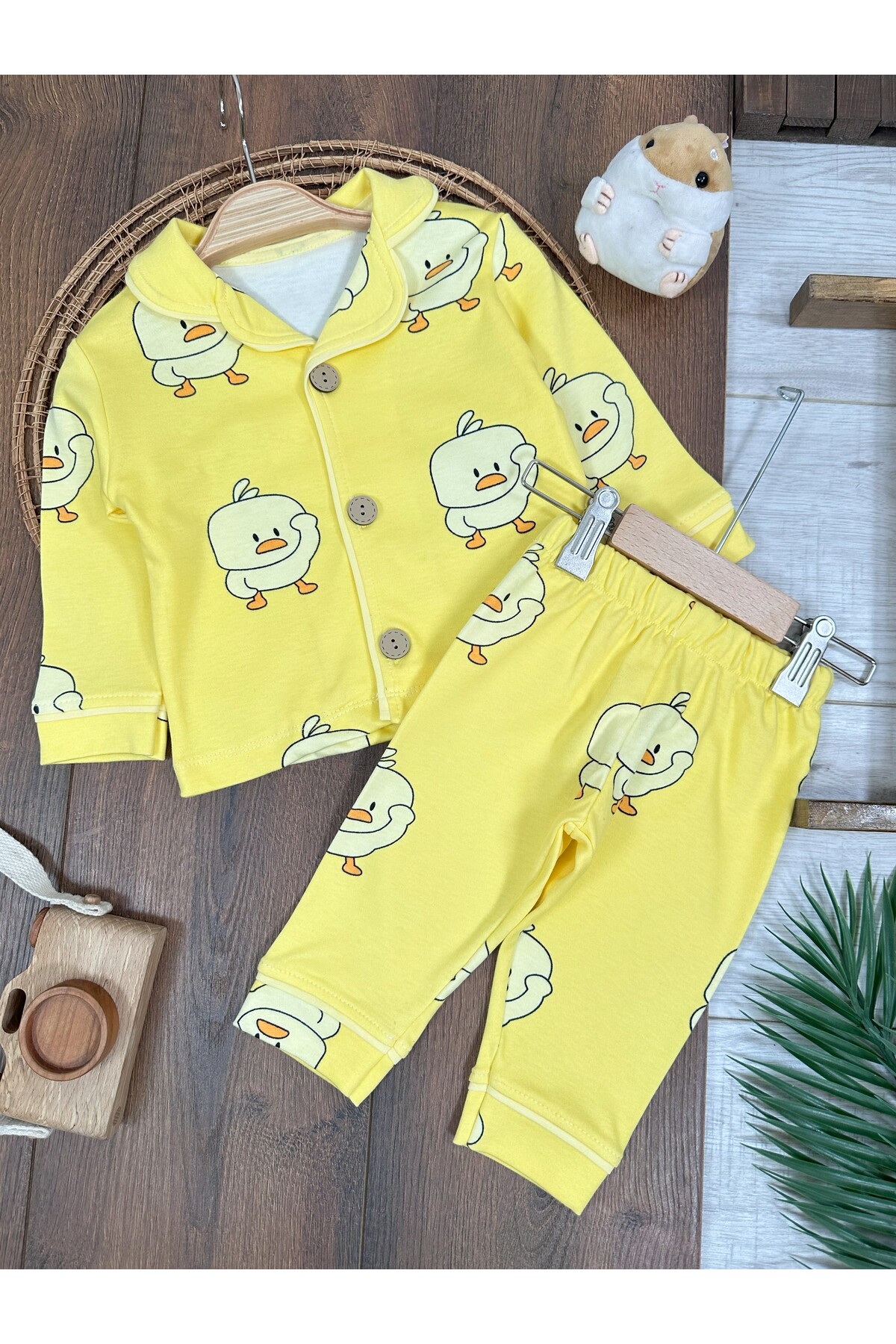 Genel Markalar Anne-Bebek-Çocuk %100 Pamuk Pijama Takımı :BEDENLER AYRI AYRI SATIN ALINIR) fotoğrafı 5 (önizleme)