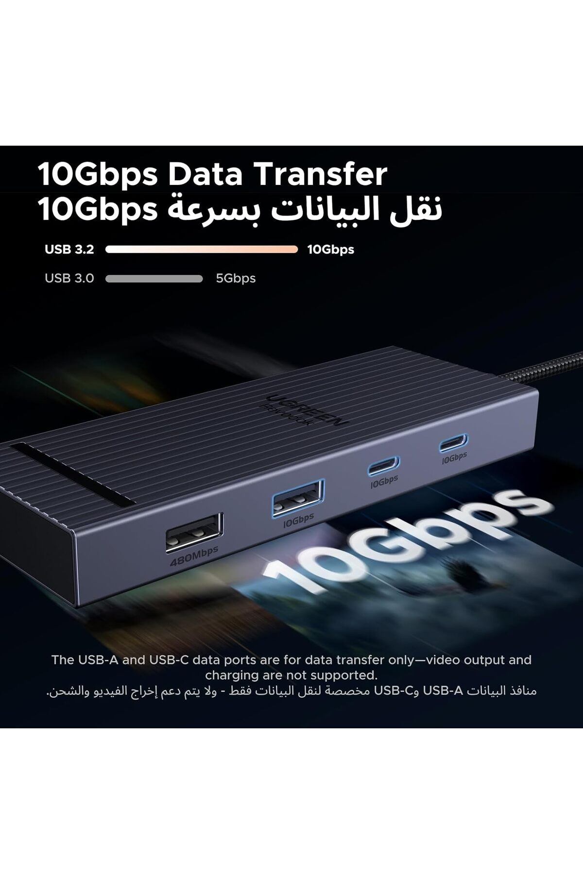 Ugreen-2025 Revodok Pro USB C Hub 8-in-1 with Fast-Speed SD/TF Card Reader 5