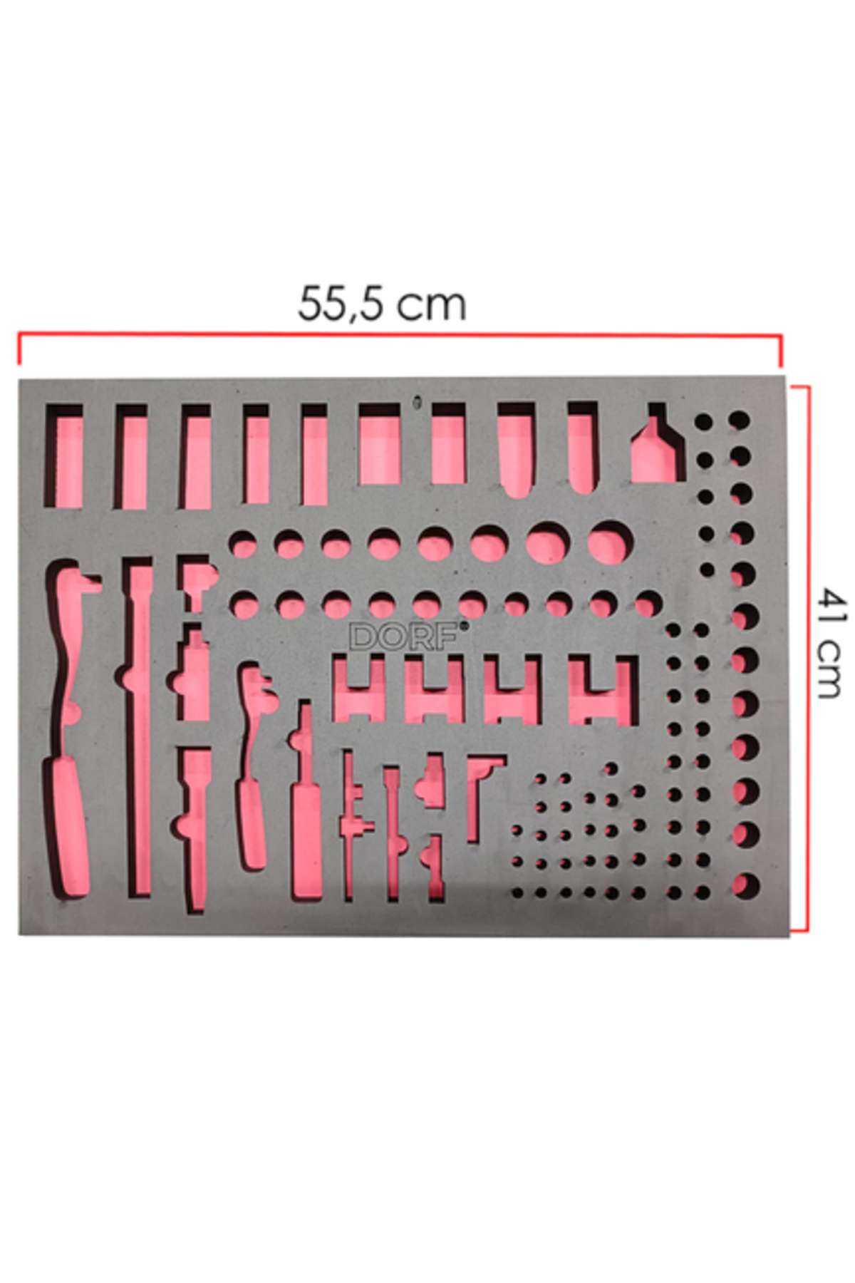 dorf Takım Boş Eva Organizer Lokma ve Cırcır Kol Için 110 Adet Bölme 55 ...