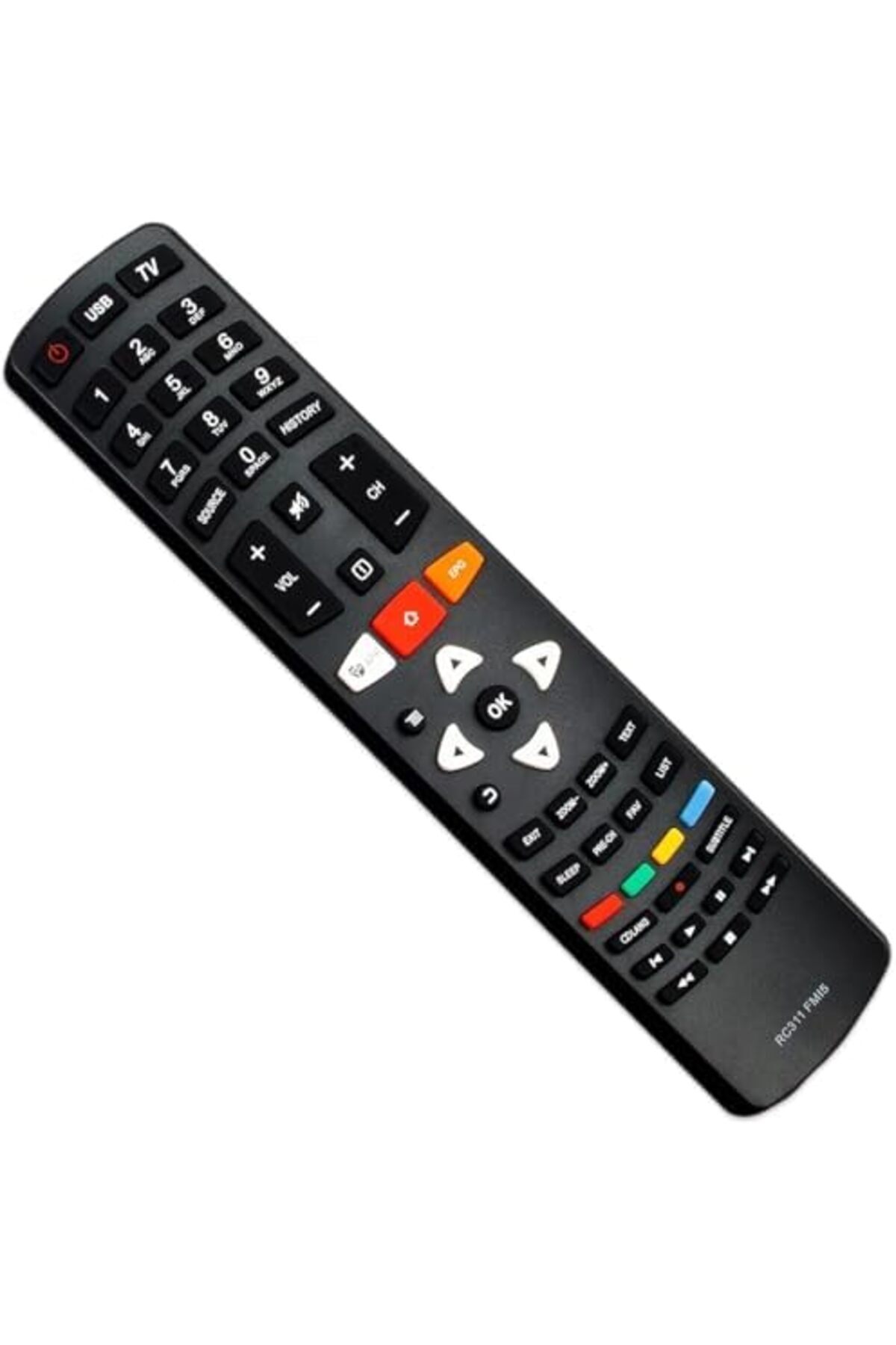 Generic-جهاز التحكم عن بُعد RC311FMI5 الجديد - جهاز التحكم عن بُعد RC311 FMI5 البديل لتلفزيون TCL LED LCD Vu 5