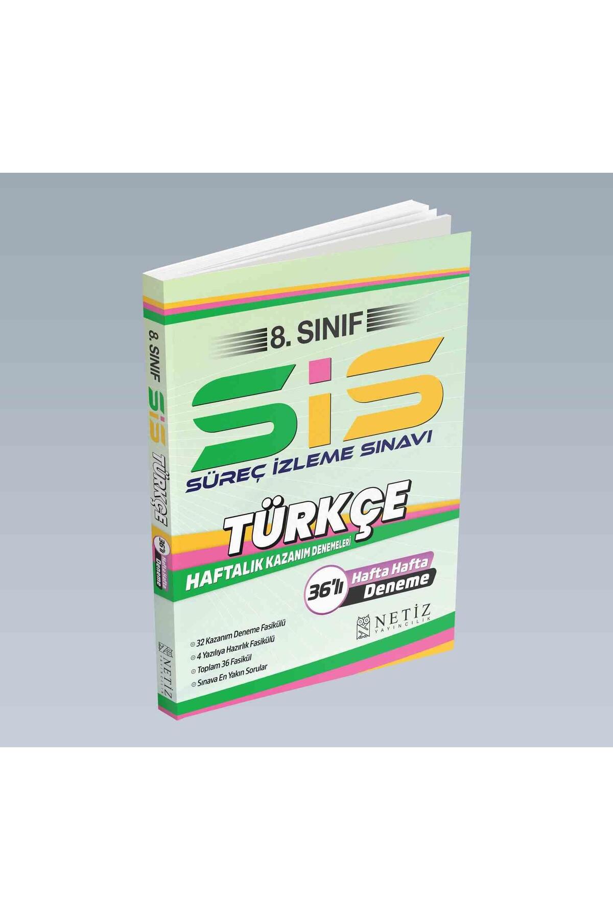 Netiz Yayıncılık Netiz 8.Sınıf Türkçe Sis Süreç İzleme Sınavları