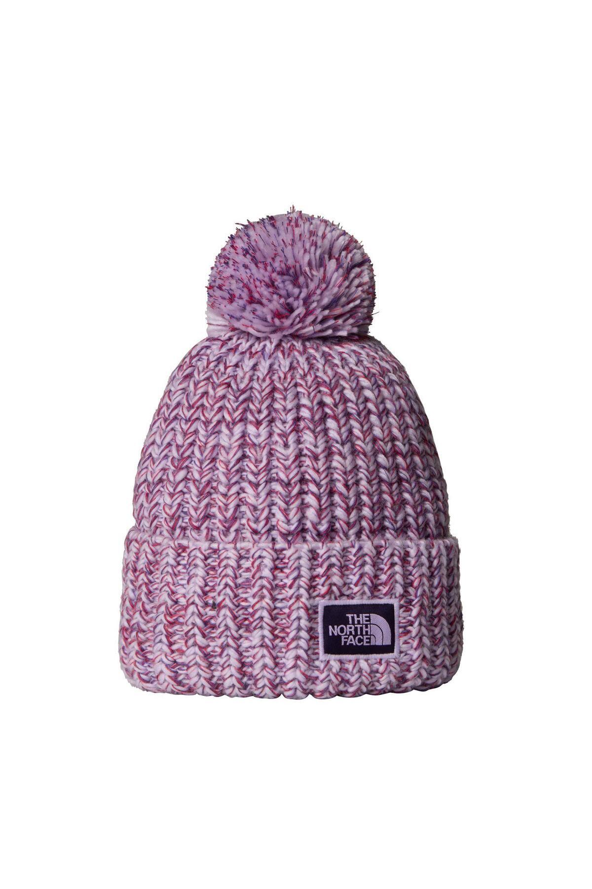 نورث فیس CZY CHUNKY CABIN BEANIE Unisex Beanie NF0A887WFH81 Lilac-STD