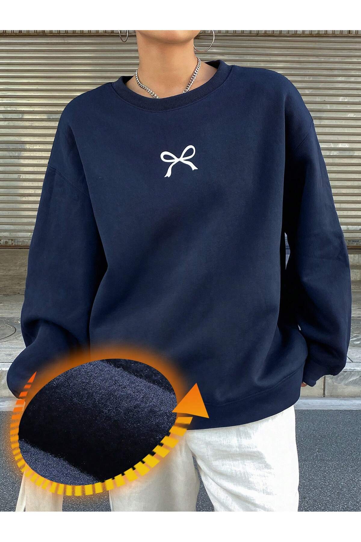 جاكيت نسائي فضفاض بتصميم فراشة