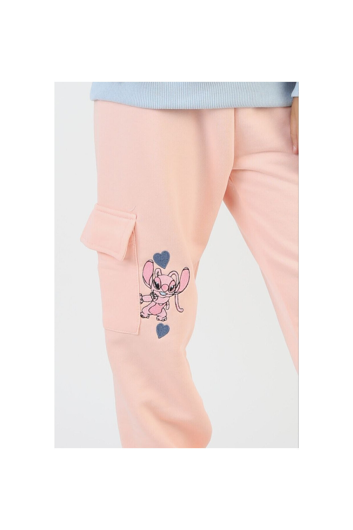JABBER-Kiz Lilo Stitch Tracksuit Set with Cargo Pockets 3