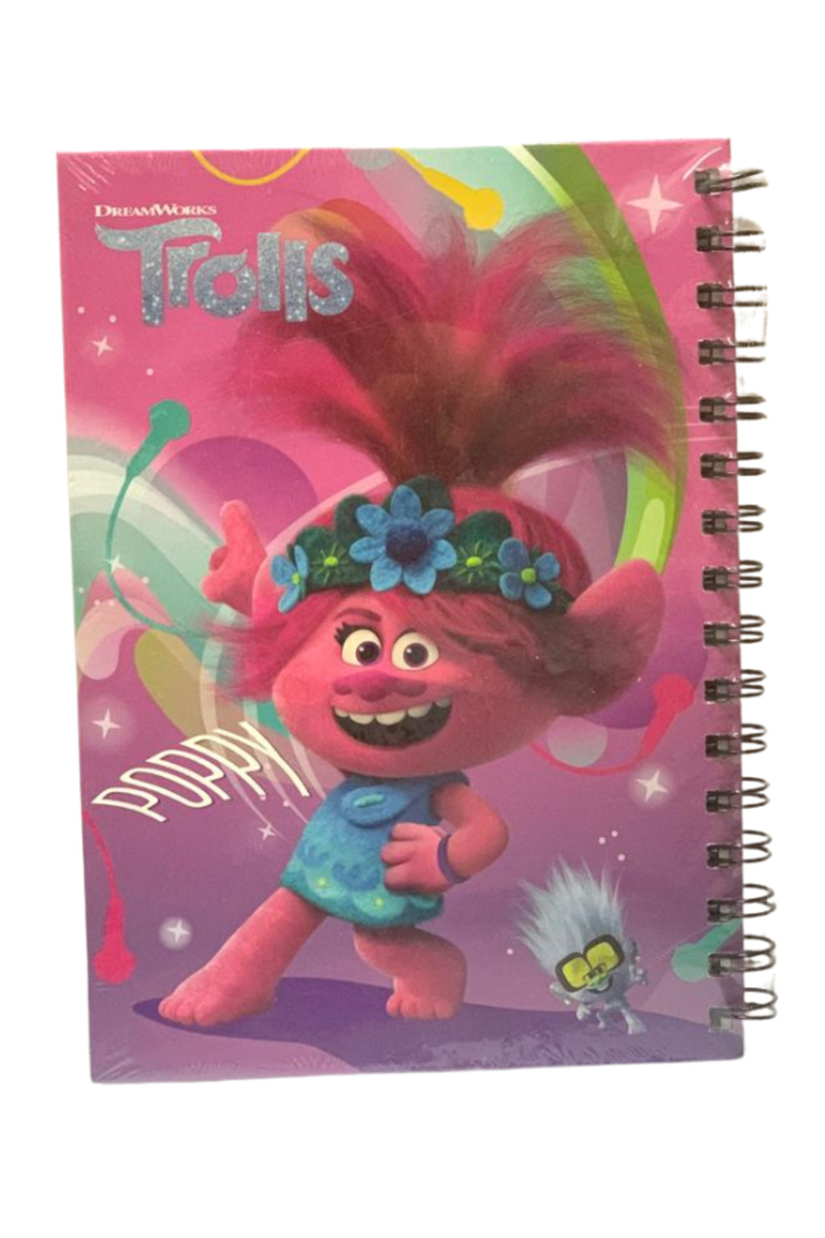 Rainbow Max-Bobbi Notebook - Joyful Energy - 100 Sheet A5 Lined Wirebound Notebook 1