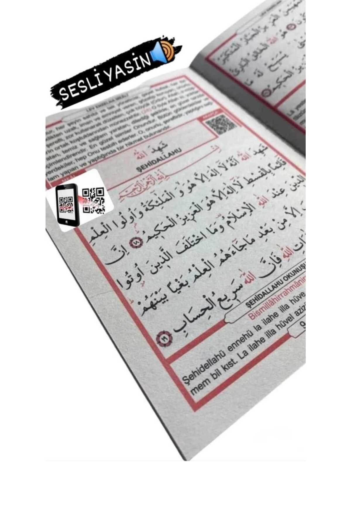 Furkan.H.P Tül Keseli Yasin Cüzü Kitabı 10'lu Karışık Renk Tesbihli Sesli Dinleme Özellikli Doğum Mevlüt Hediye fotoğrafı 3 (önizleme)