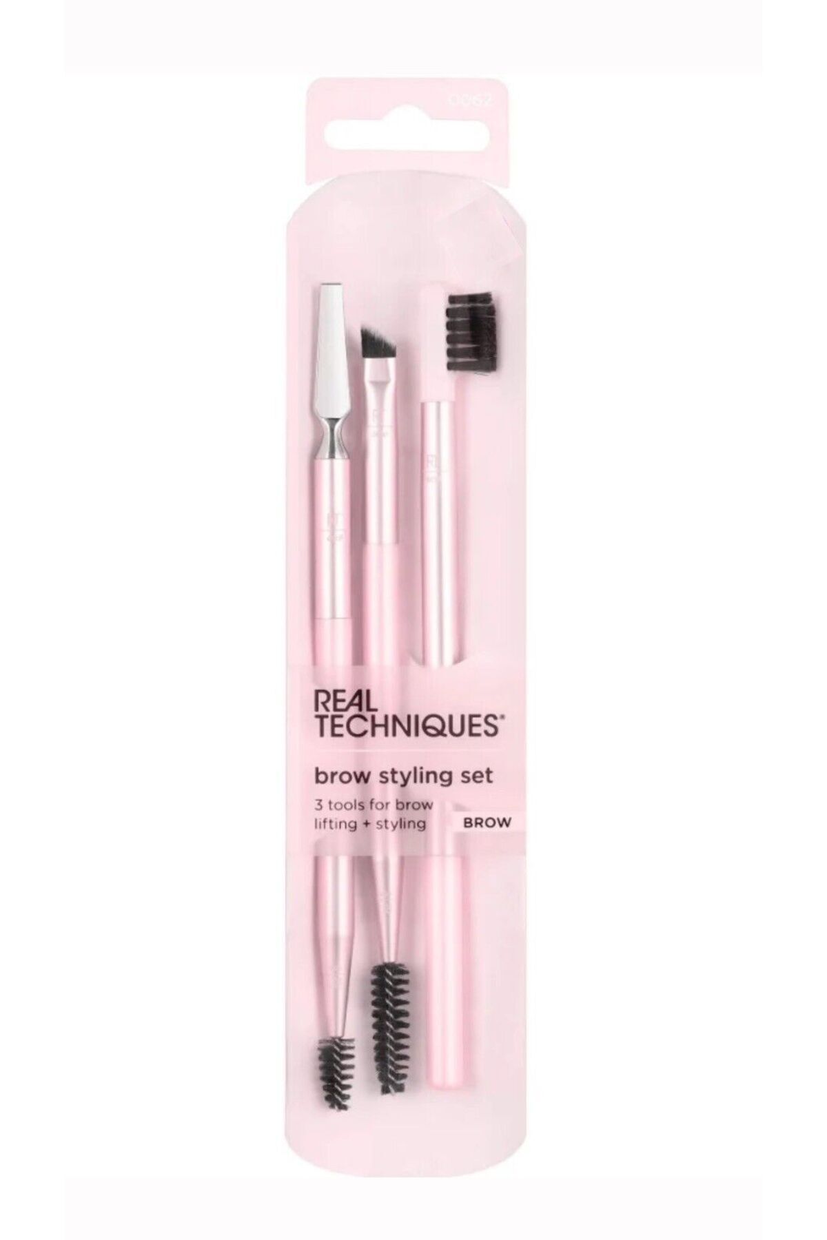 Real Techniques-Brow Styling Pink 3 Tools For Brow Lifting + Styling 2