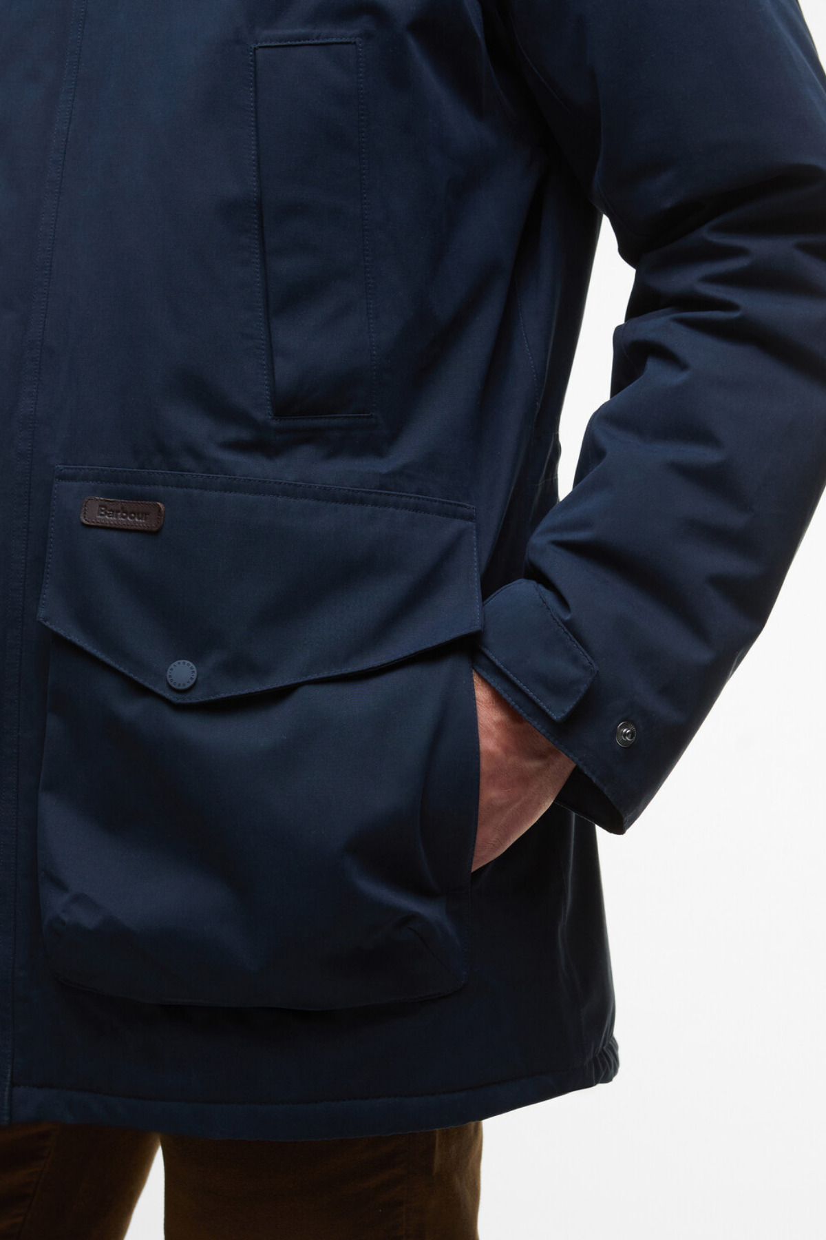 بارانی مردانه راسته | باربور Barbour MWB1141-NY71 - تصویر 6