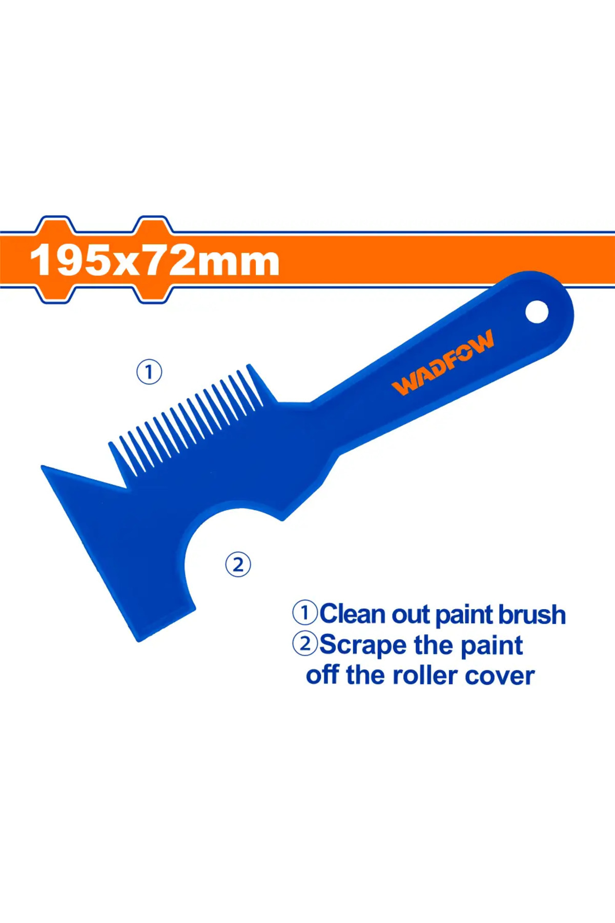 WADFOW-Multi-purpose plastic putty knife — WRQ1301 1