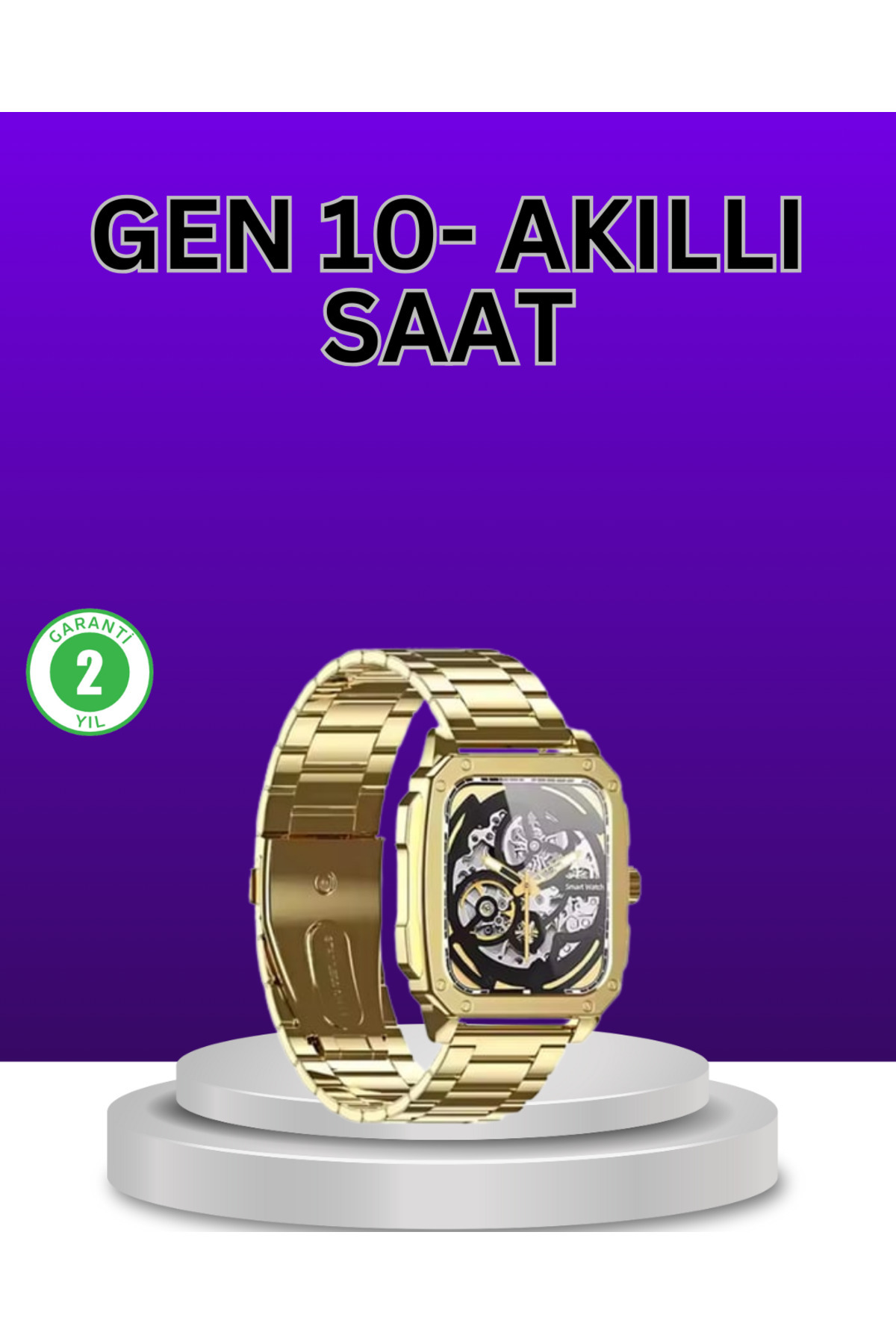 Kanonik Education-Smart Watch Compatible with Ios and Android with Heart Rate, Sleep, and Sports Functions 1