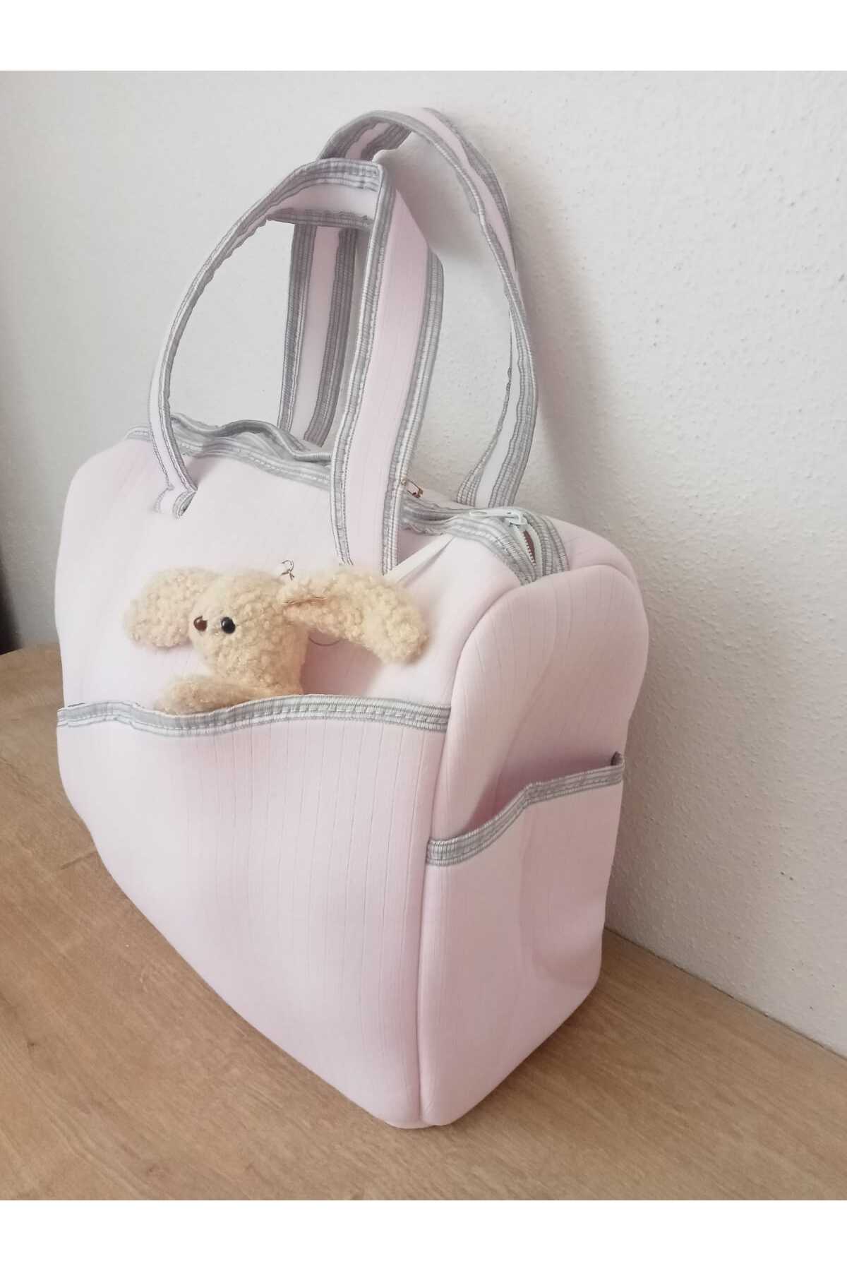 İLALKİDS Tavşanlı Model Bebek Taşıma Çantası Bebek Bakım Anne Çantası fotoğrafı 2 (önizleme)