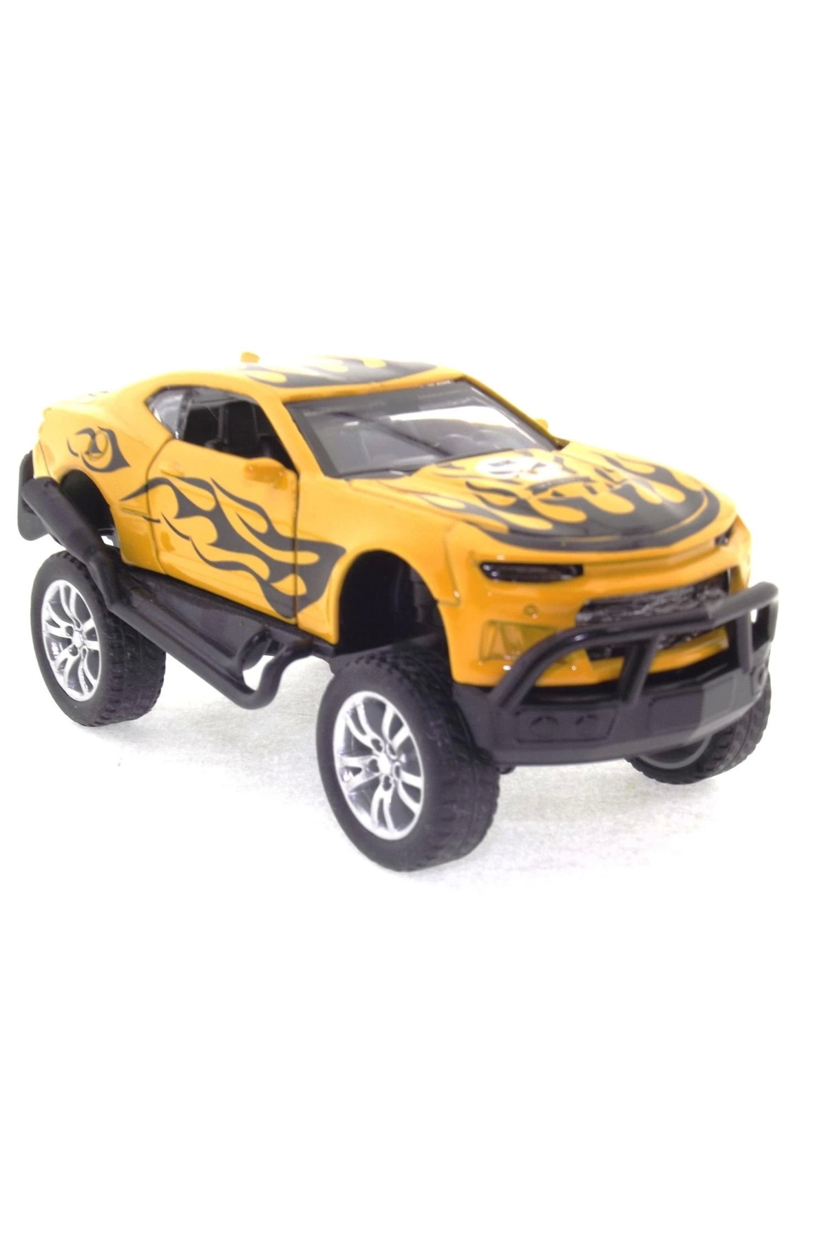 Glowify Store Die Cast Çek Bırak Sarı Arazi Aracı