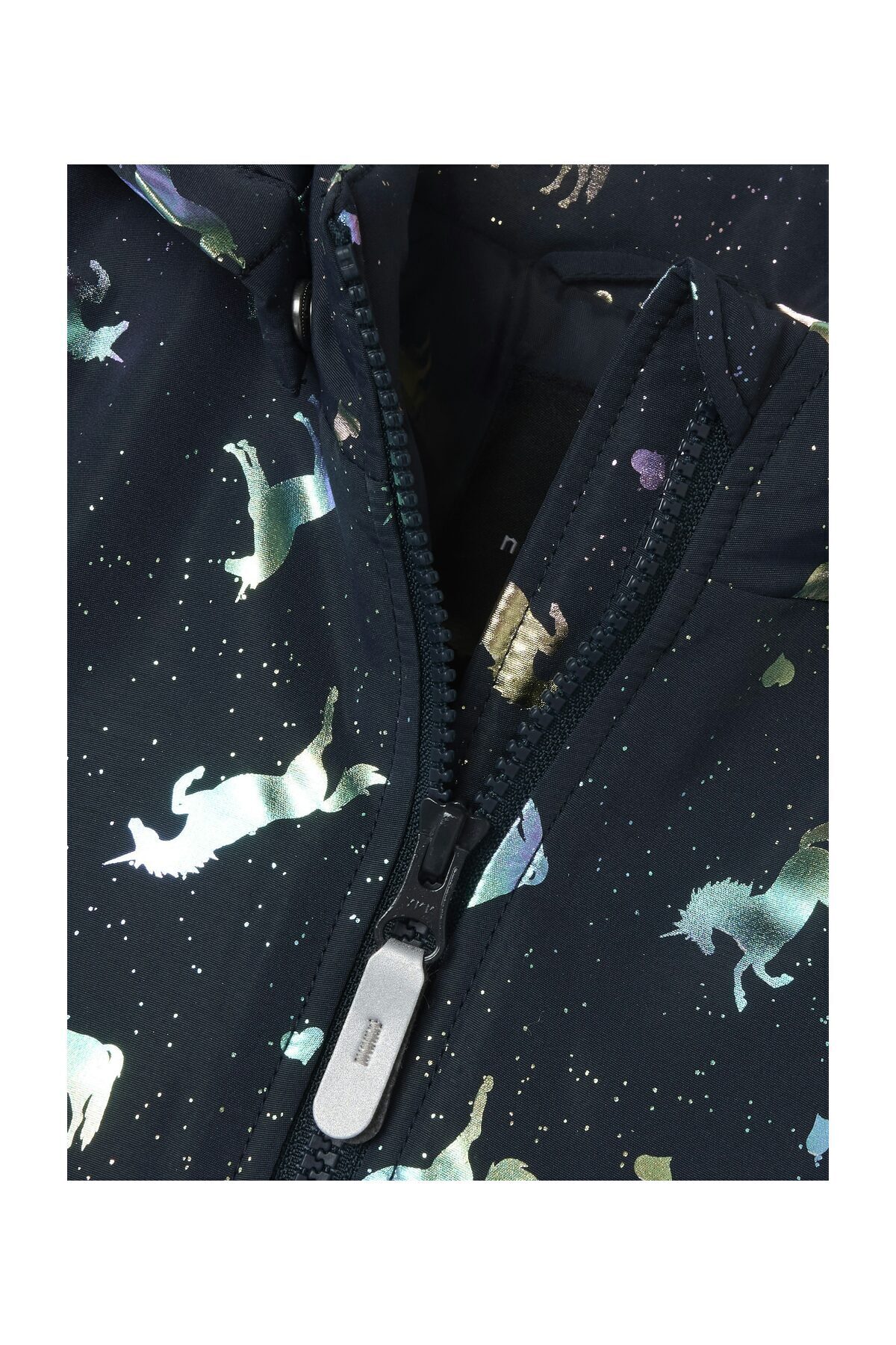 Name it Kurtka NMFMAXI PA JACKET FOIL AOP NOOS