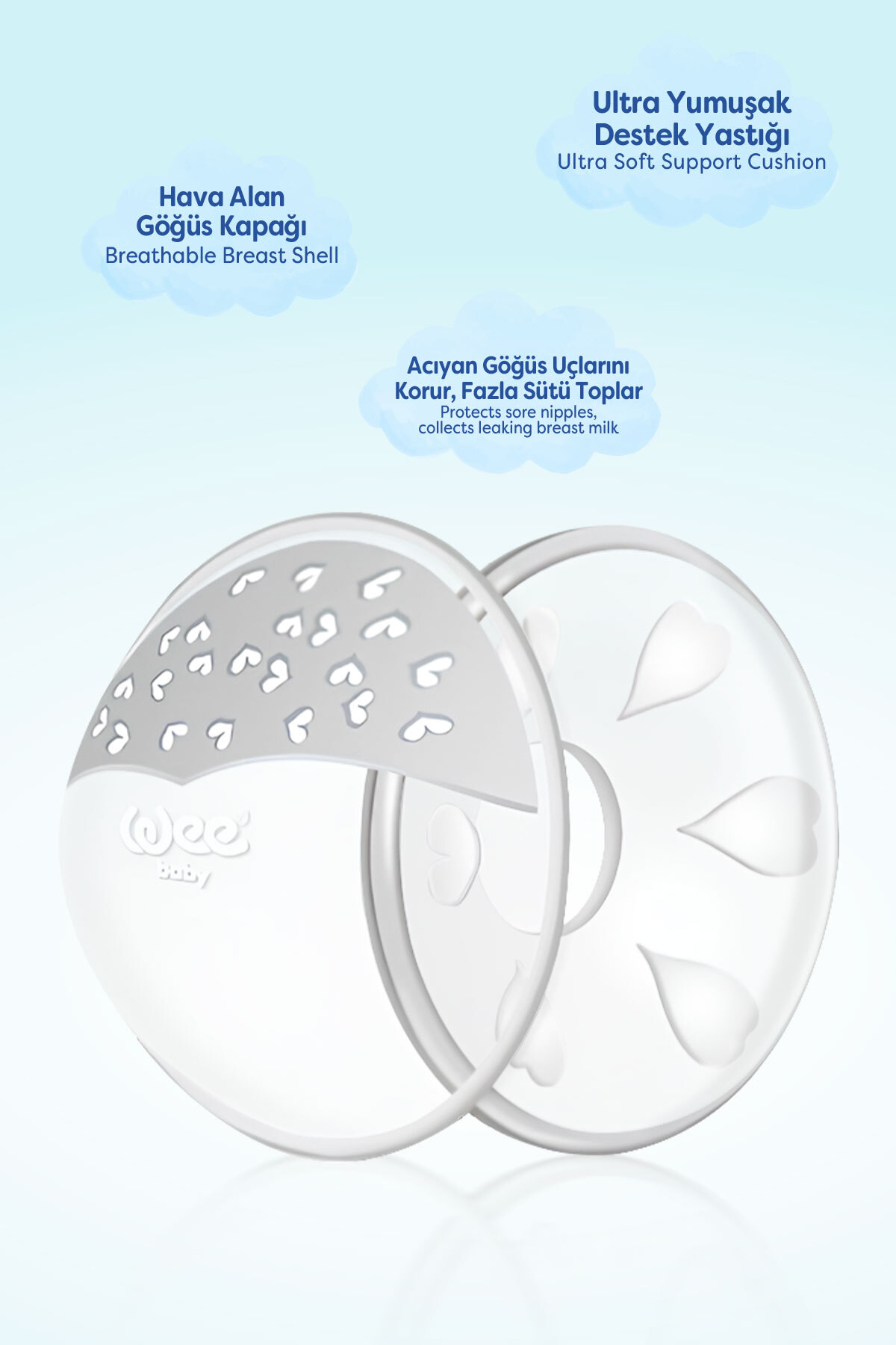 Wee Baby Göğüs Kalkan Seti fotoğrafı 3 (önizleme)