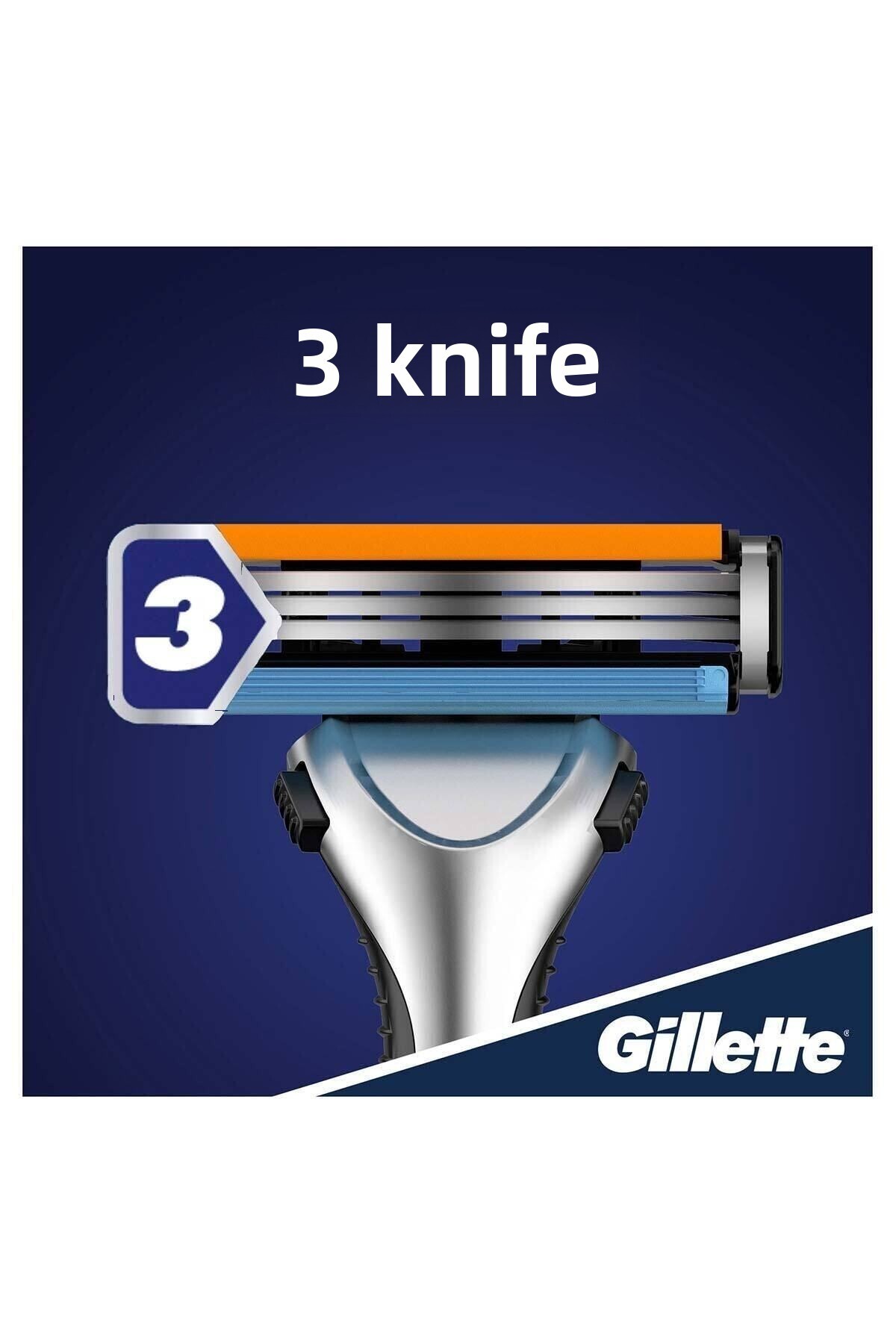 Gillette-Sensor3 Holicí strojek + 6 náhradních žiletek 3