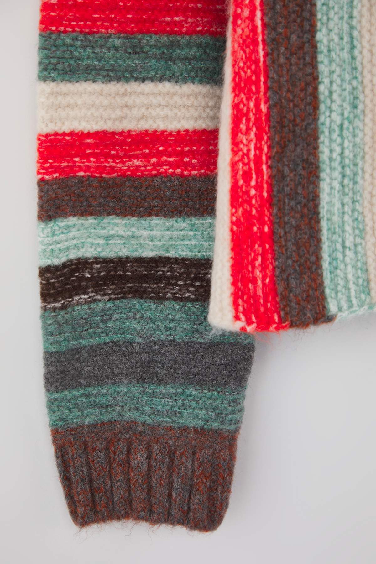 Trendyolmilla  Çok Renkli Yumuşak Dokulu Triko Hırka TWOAW26HI00198 - Görsel 7