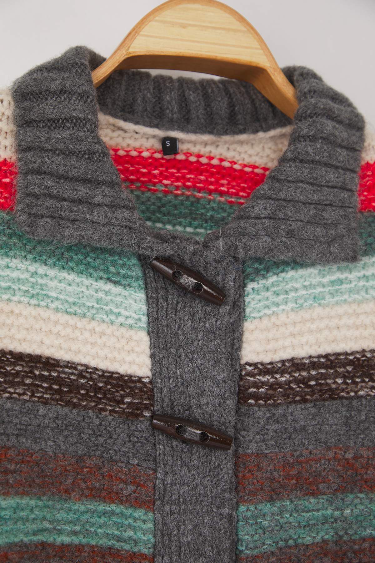 Trendyolmilla  Çok Renkli Yumuşak Dokulu Triko Hırka TWOAW26HI00198 - Görsel 6