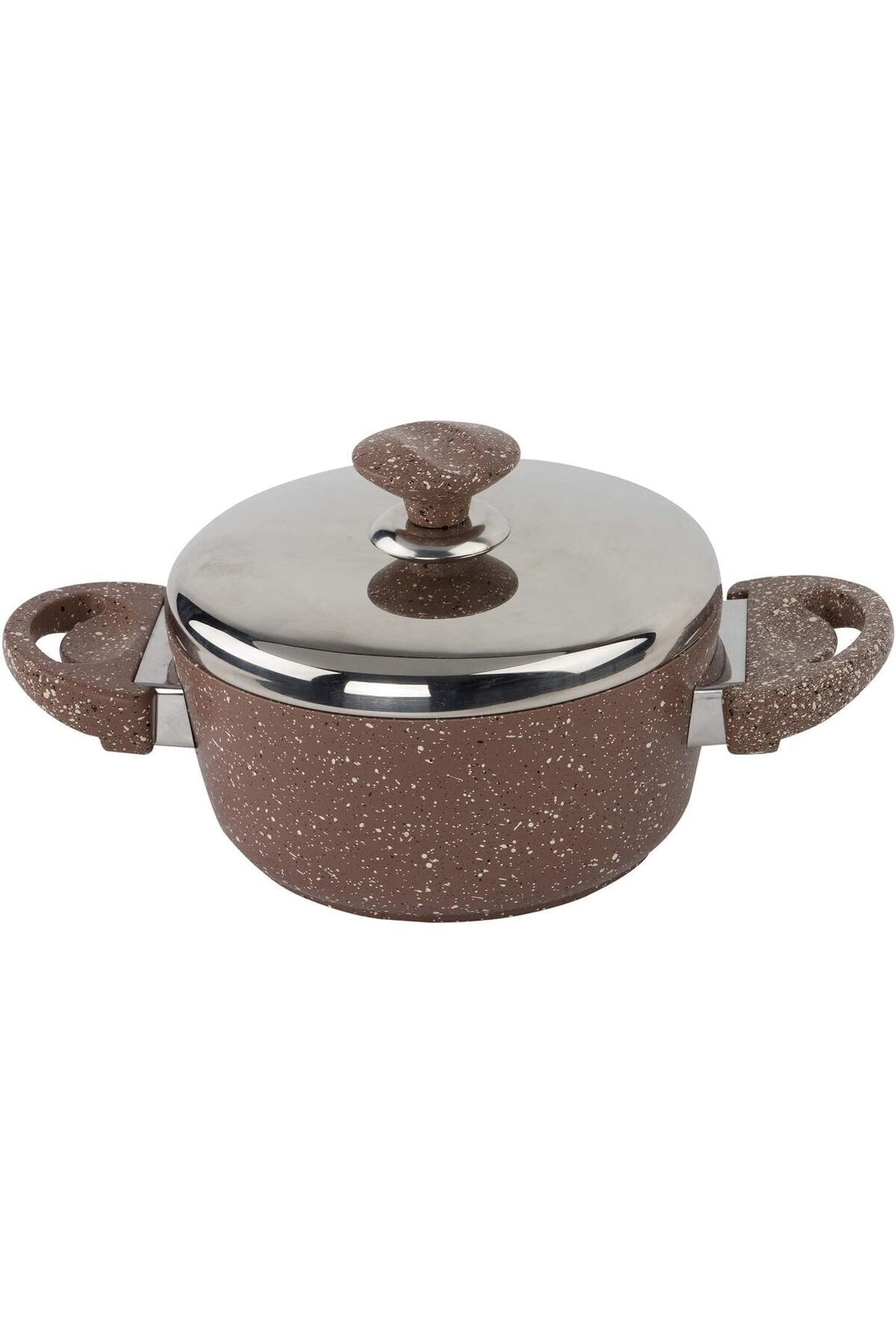 SAFLON-Granite Cooking Pot With Stainless Steel Lid. Capacity 32 CM / SF3632GR 4