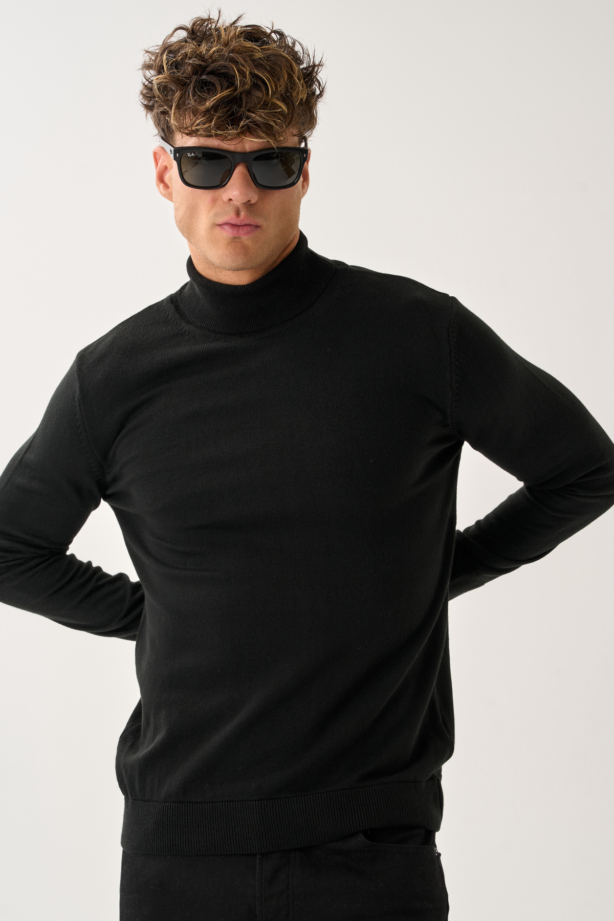 Noctis Standart Fit Balıkçı Yaka Triko Kazak — 3