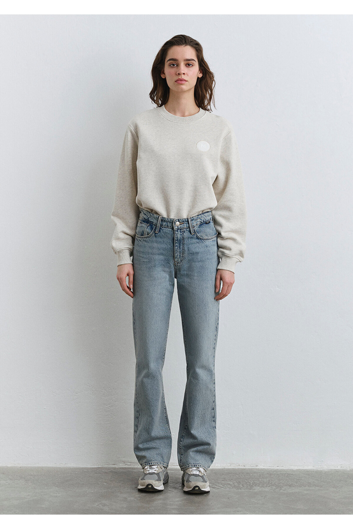 Mavi-Jane Classic Denim Misty Offene Jeanshose 1010917 -89059 3
