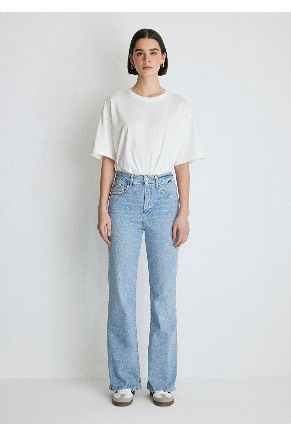 Mavi-Los Angeles All Blue Light Jeanshose 1010349-84192 2
