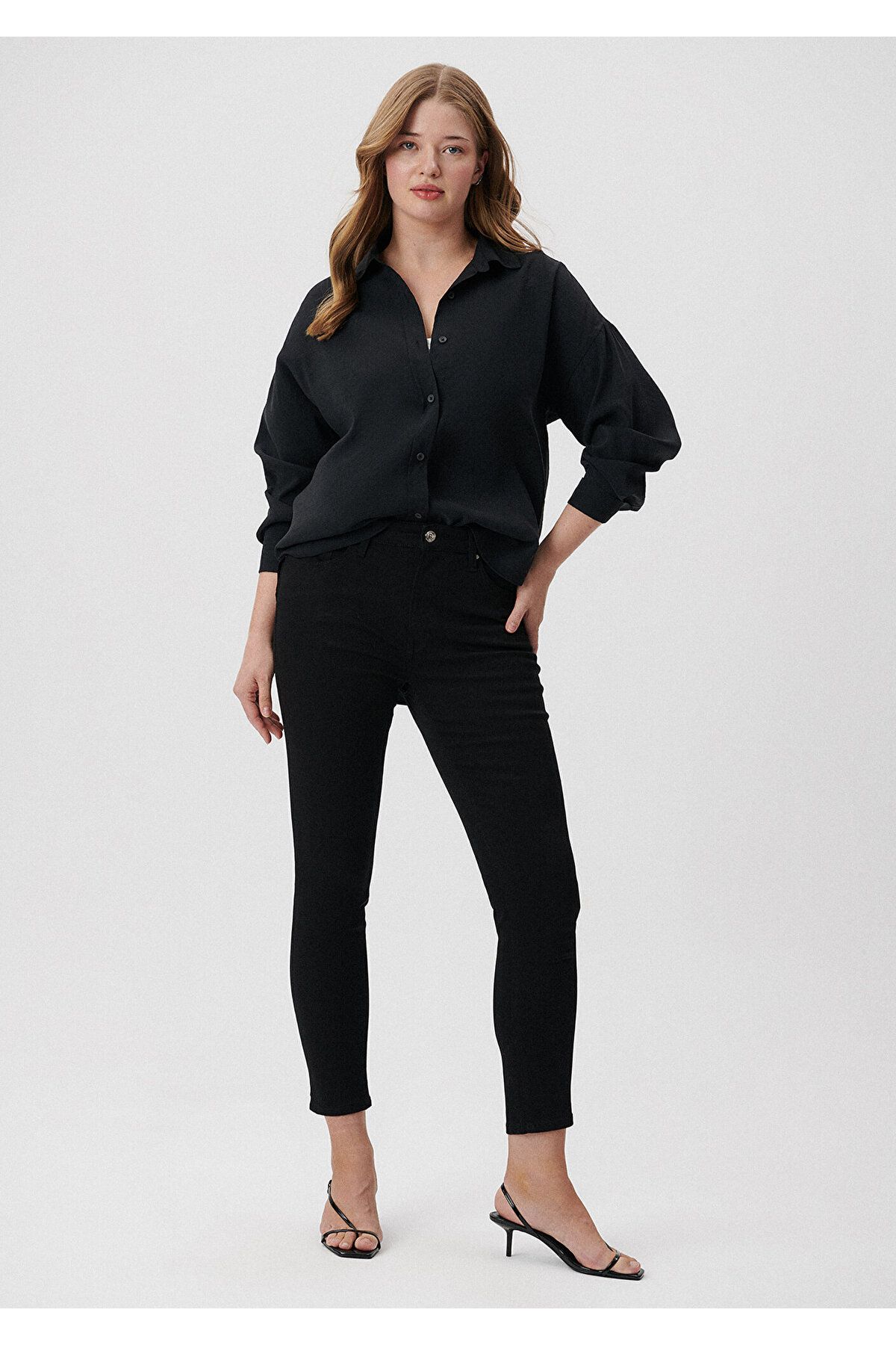 Mavi-Lässige schwarze Jeanshose - Marli 101339 -85945 1