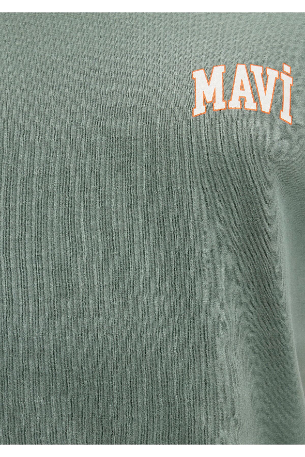 Mavi-Zelené tričko s potiskem loga Regular Fit / Regular Fit0611714-71483 6