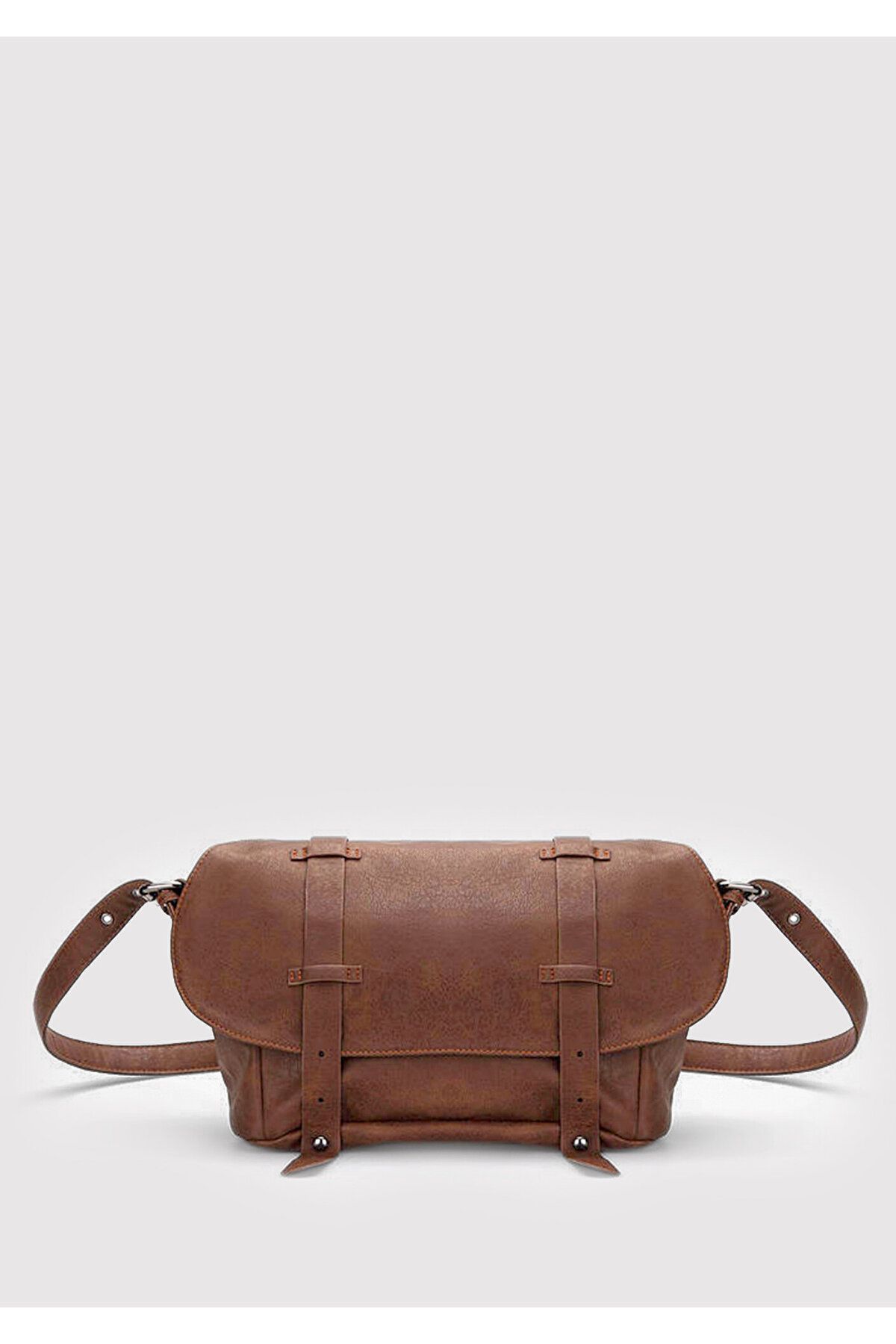 Mavi-Hnědá crossbody kabelka 193979-26823 2
