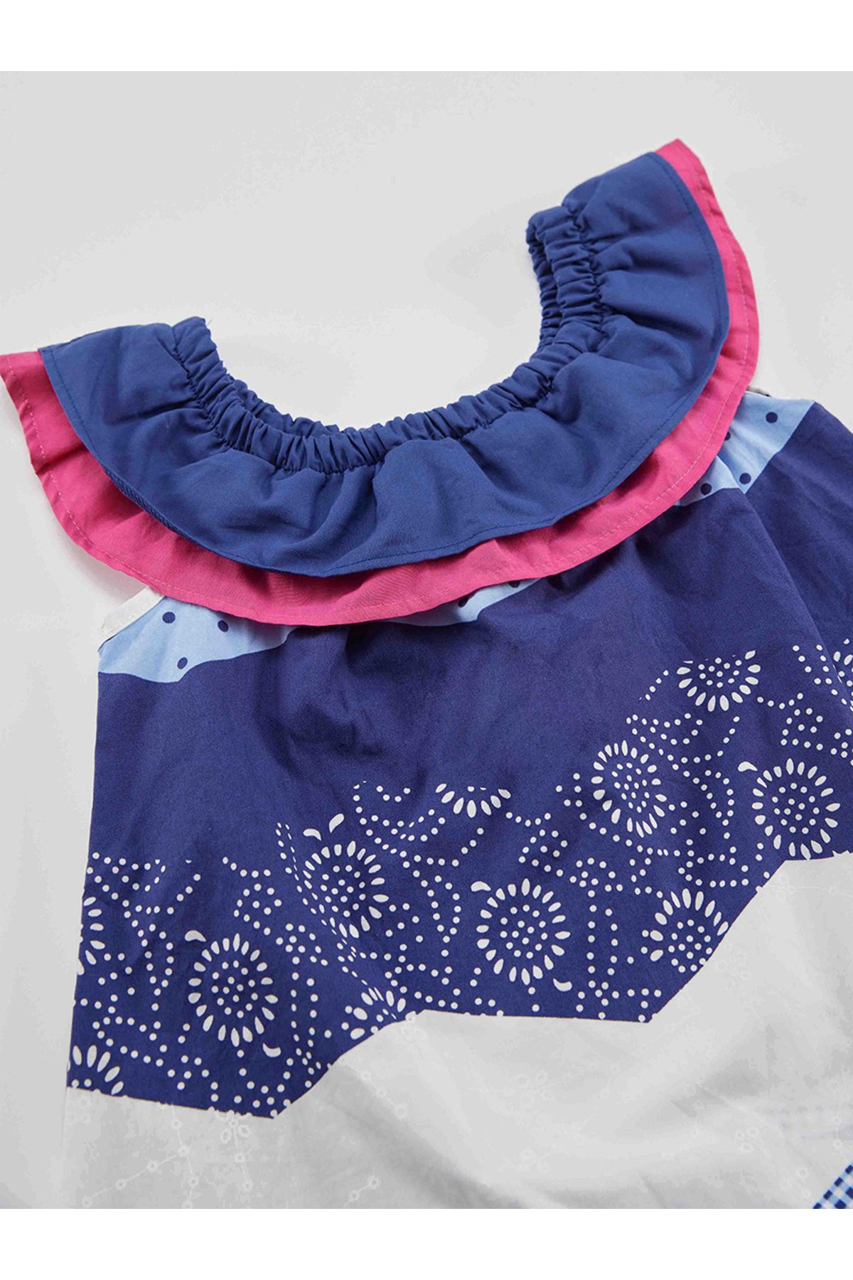 Denokids-Flamenco-Jumpsuit aus Popeline für Mädchen 5