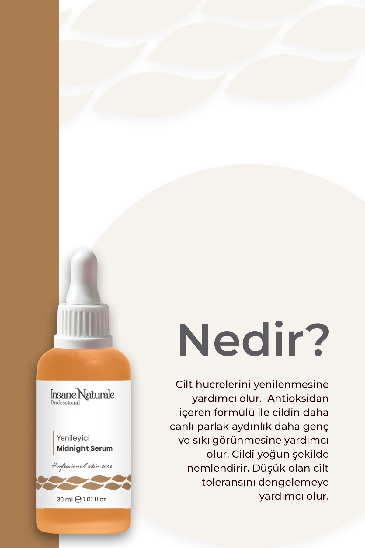 Yenileyici Midnight Serum 30 ml — INSNTR014 — تصویر 3 از 5