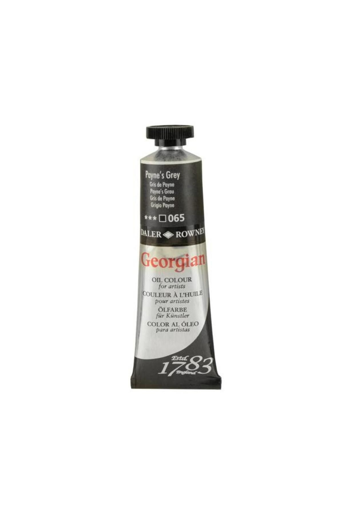 Daler Rowney Georgian Yağlı Boya 37ml Paynes Grey 065