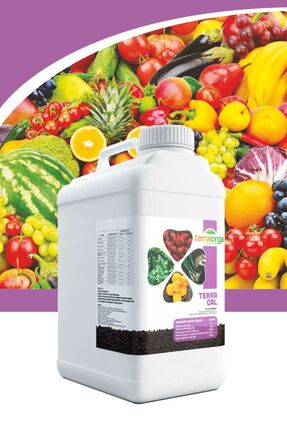 TerraOrga Terra Cal 5 Lt Sıvı Gübre Ec Fertilizer Kalsiyum Nitrat Çözeltisi