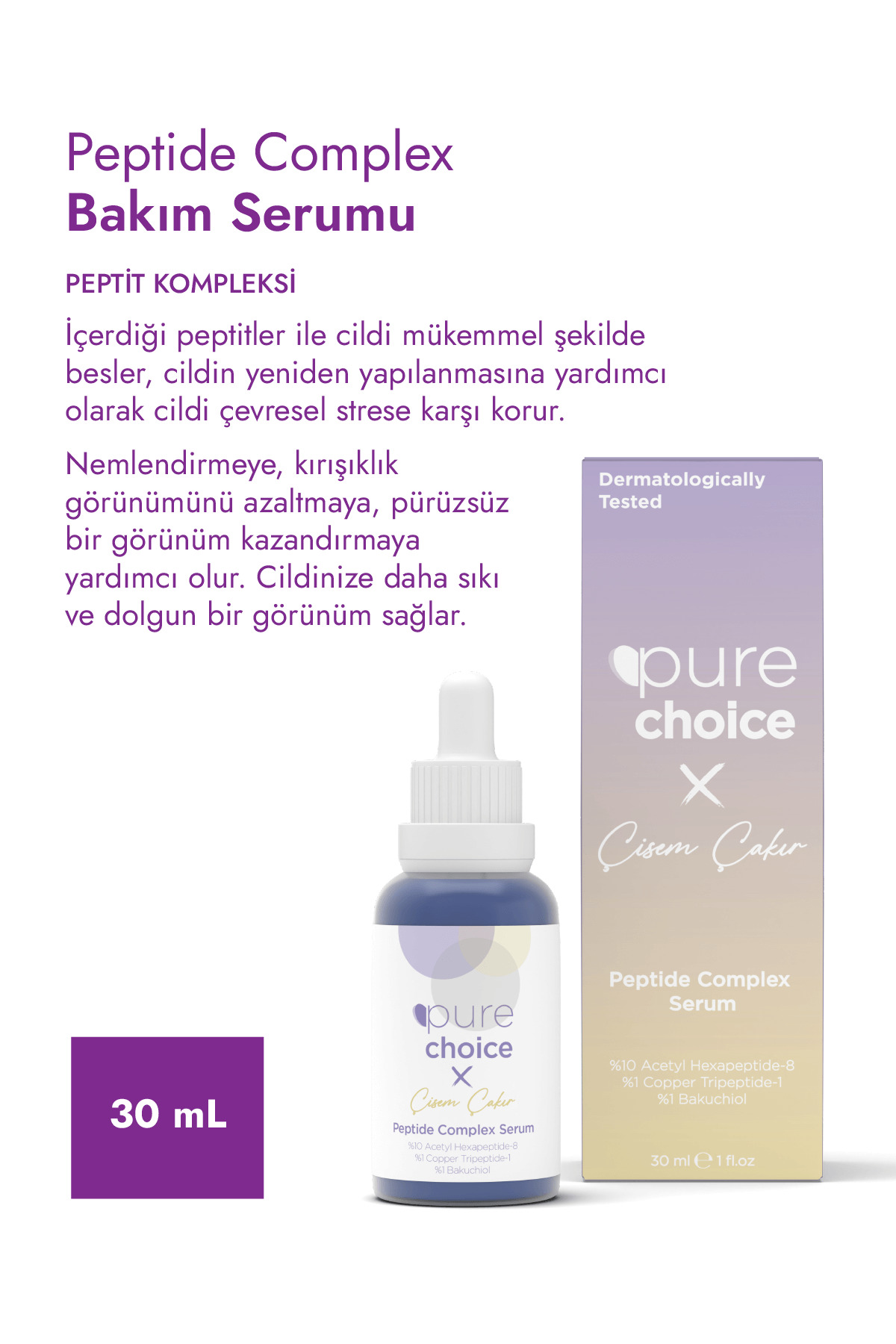 X Çisem Çakır Nemlendirici ve Cilt Bariyeri Güçlendirici Serum Seti — PC-111126 — تصویر 3 از 4
