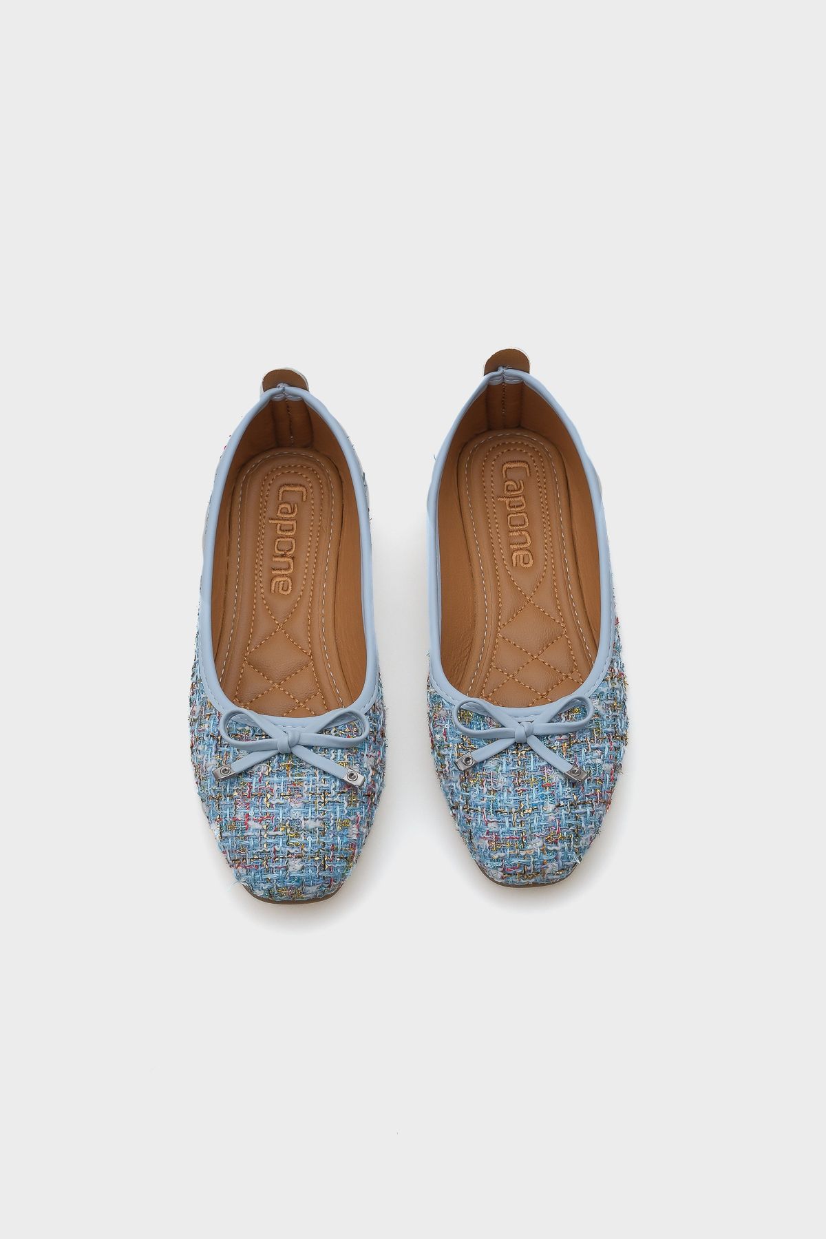 Capone Outfitters-Hana Trend Damskie Baleriny w kolorze Baby Blue 4