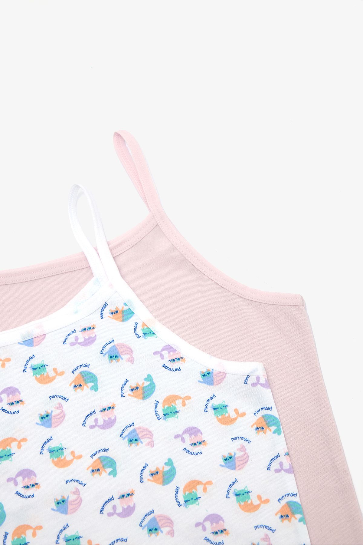 Penti-Girl's Purrmaid Multicolored 2-Piece Undershirt 4
