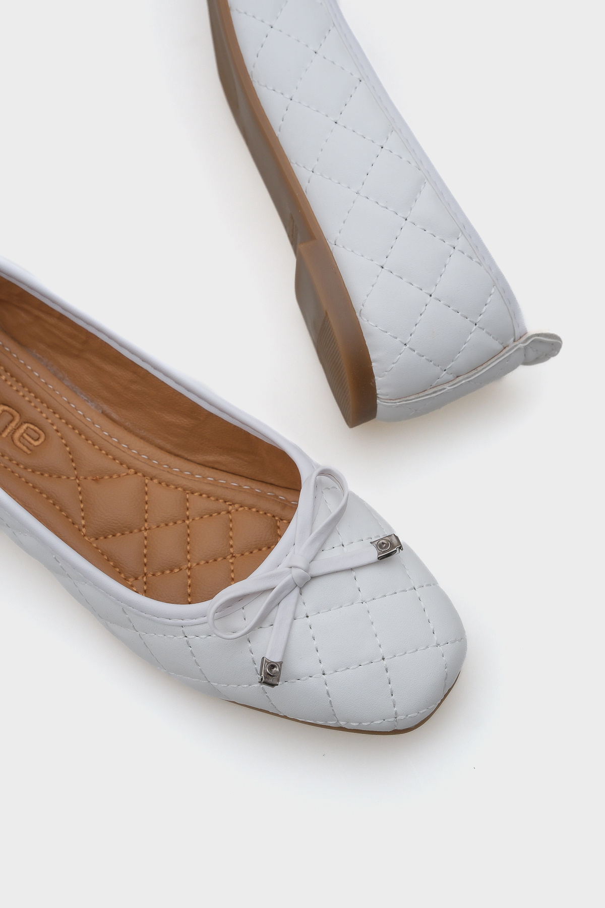 Capone Outfitters-Hana Trend gesteppte Ballerinas für Damen 5