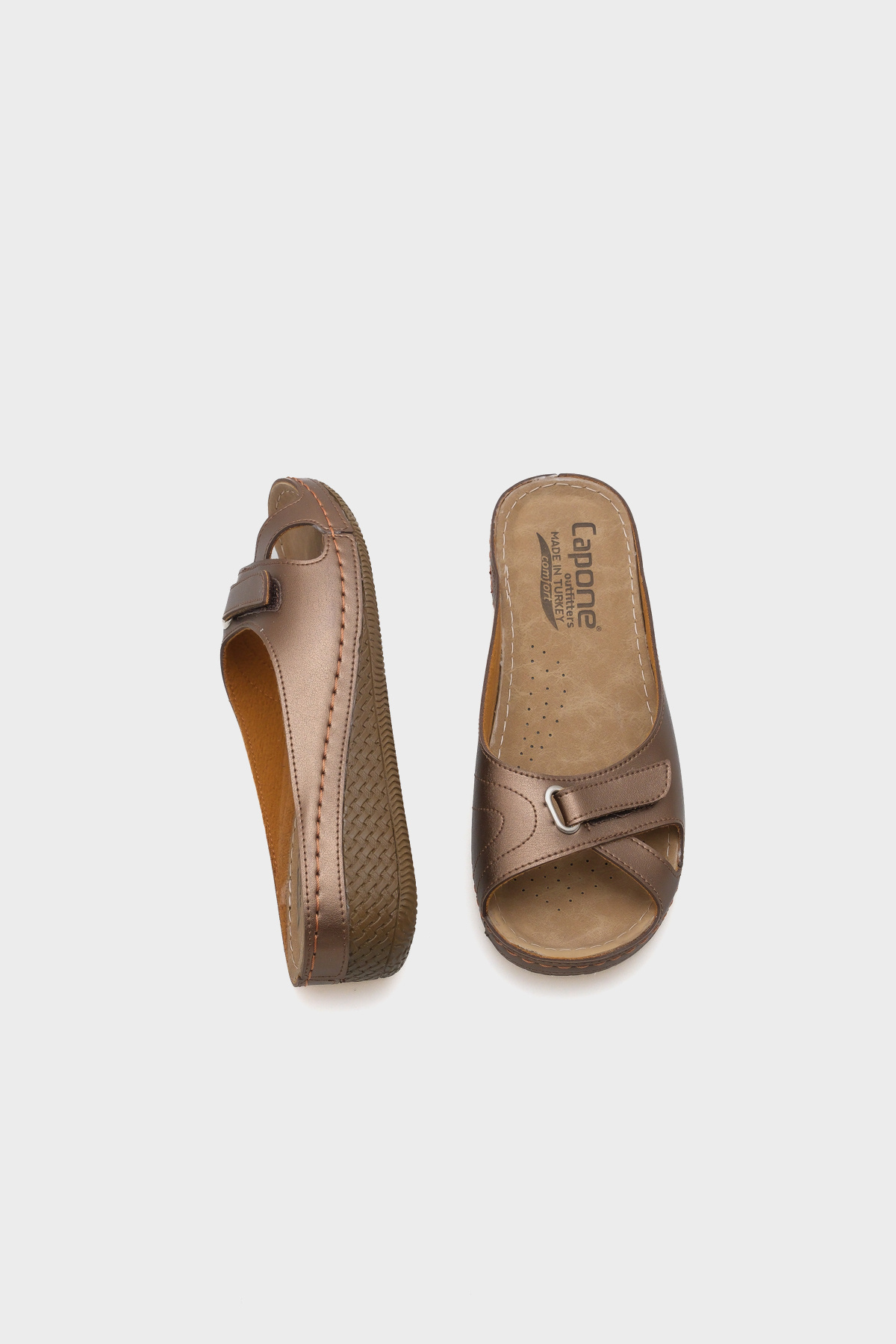 Capone Outfitters-Karen Z0777 Anatomische Komfort-Hausschuhe für Damen 8