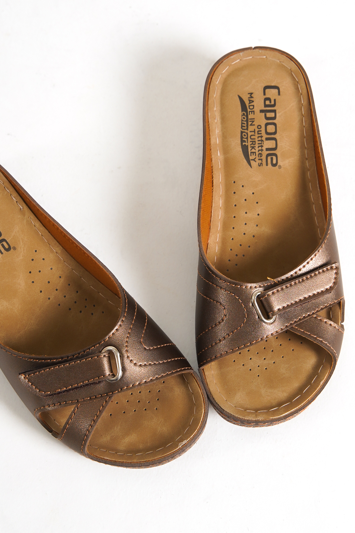 Capone Outfitters-Karen Z0777 Anatomische Komfort-Hausschuhe für Damen 4