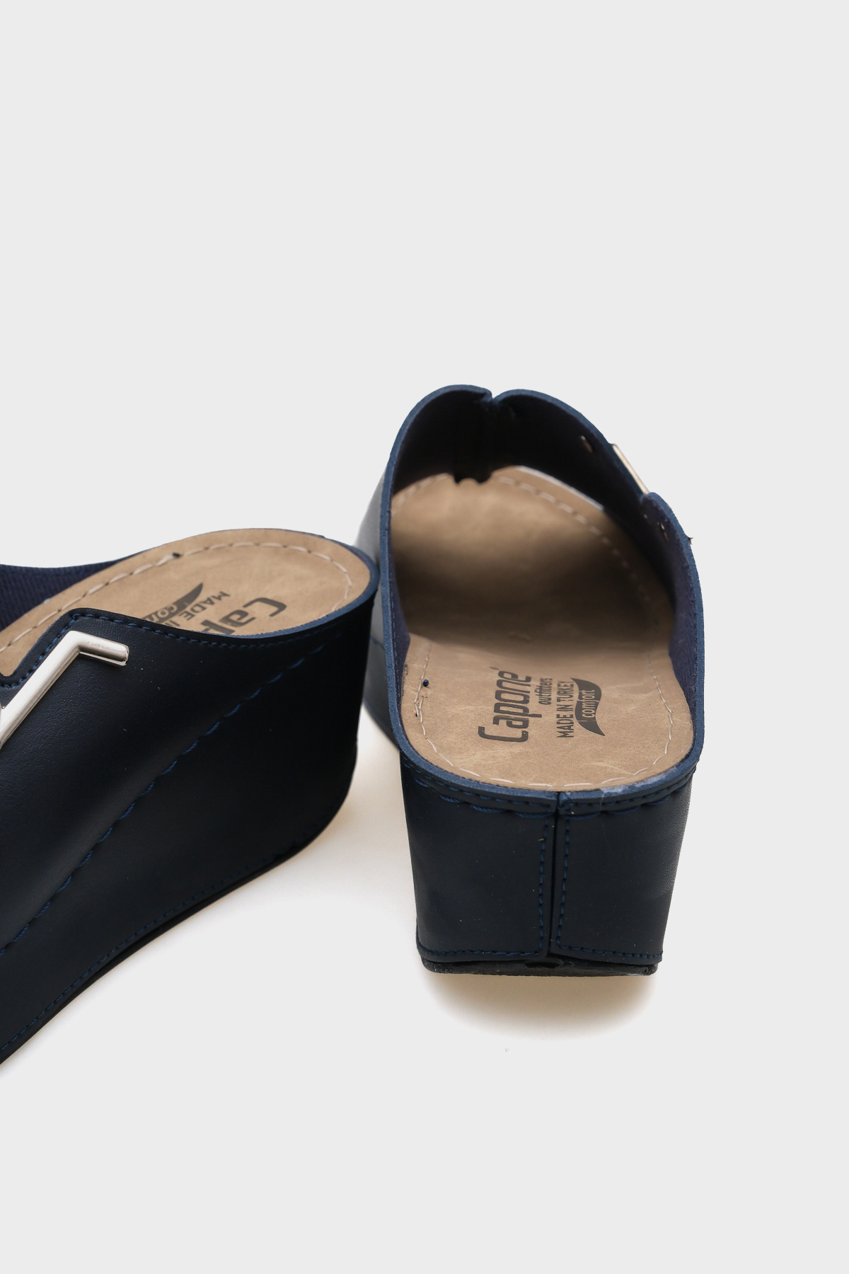 Capone Outfitters-Anatomická měkká pohodlná podrážka na klínovém podpatku Mother pantofle 3