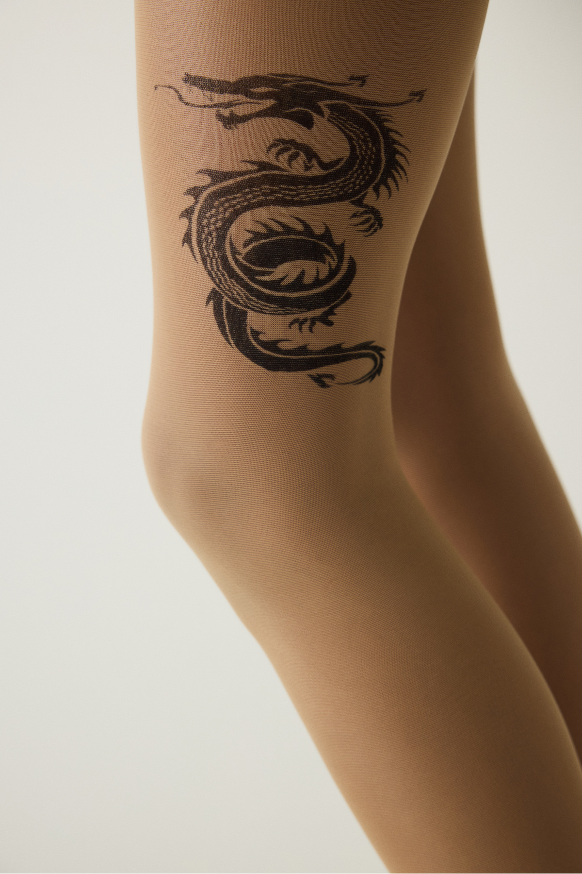 Penti-Dragon Tattoo Natural Skin Strumpfhosen 4