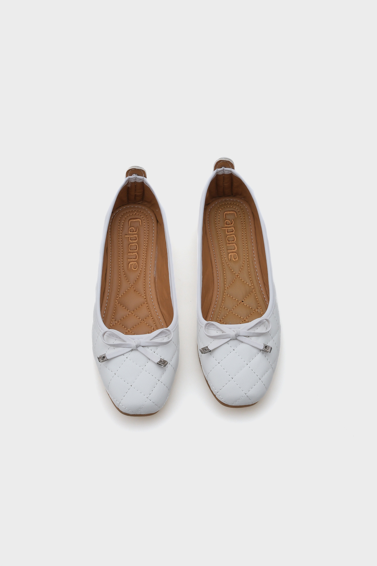 Capone Outfitters-Hana Trend gesteppte Ballerinas für Damen 4