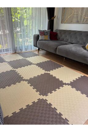 AFFECTİONE tatami zemin minderi (15 adet) fiyatıdır 13mm 50x50 (eşit 2 farklı...