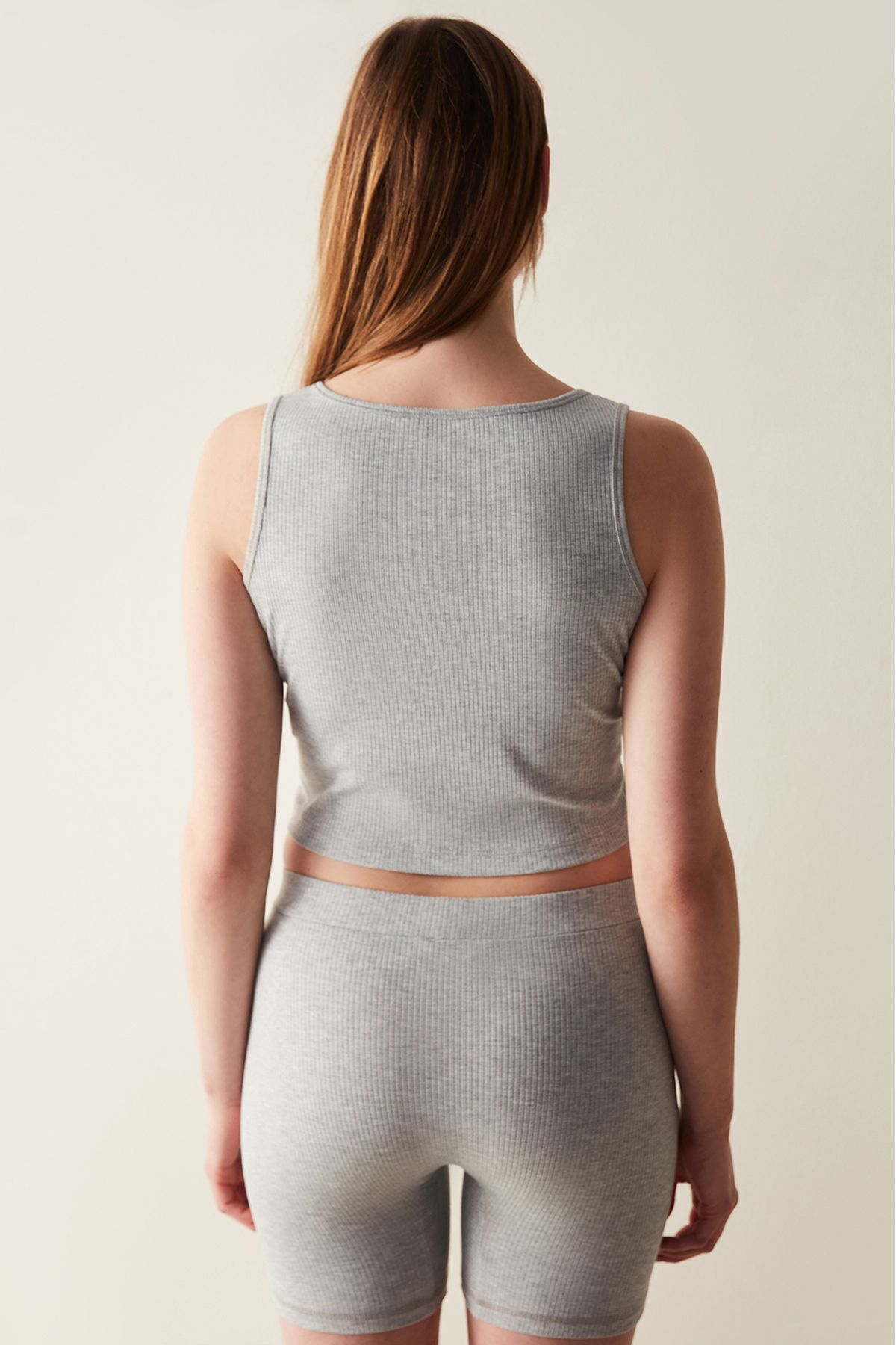 Penti-Graues Pyjama-Oberteil „Weekend Athlete“. 6