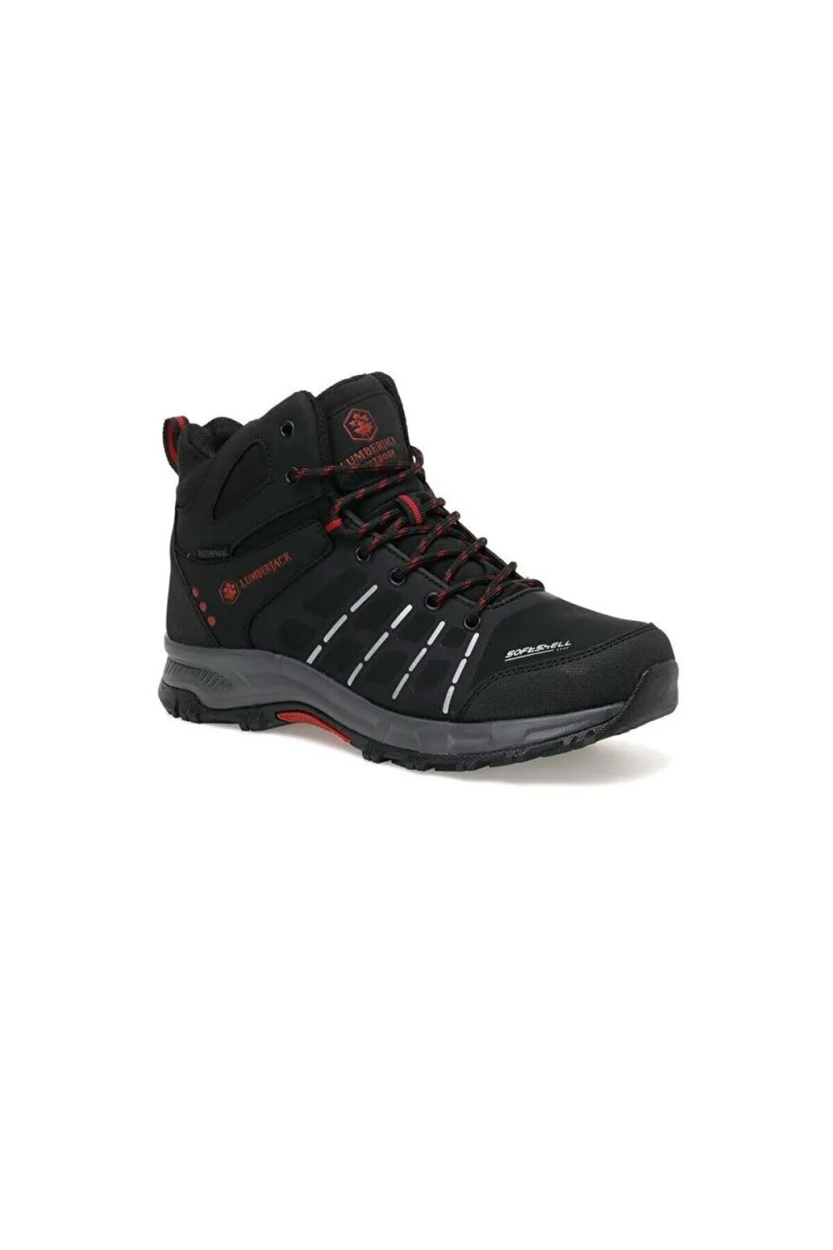 بوت مردانه ضدآب دانکن مدل Black Red 101782517