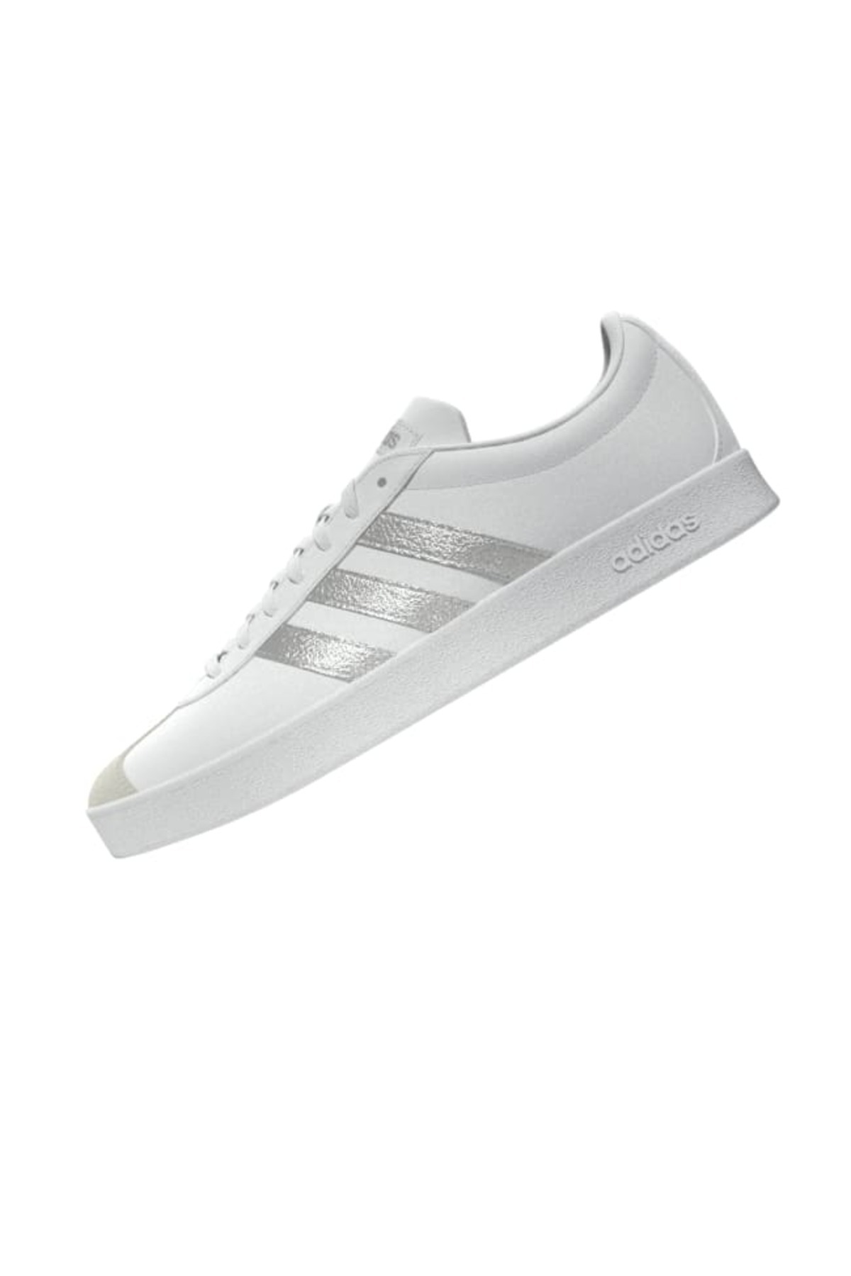 adidas-Γυναικεία λευκά αθλητικά παπούτσια Vl Court Base (ID3716) 3