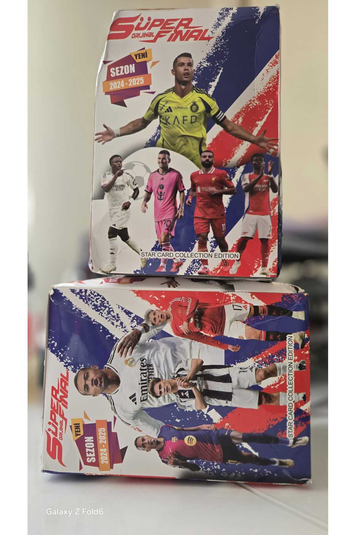 NEWBRENDHOME Süper Mekanik Adamlar Futbolcu Kartları En Son Seri 25 Paket 3'lü (75 KART) fotoğrafı 2 (önizleme)