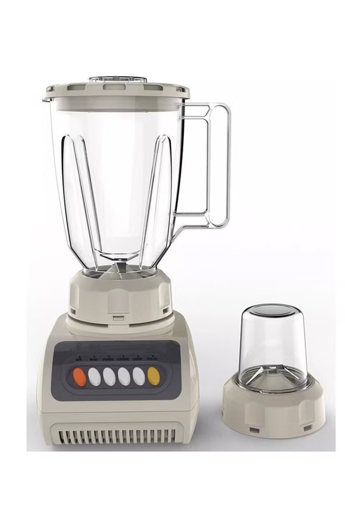 خلاط كهربائي YM-999 سعة 1.5لتر مع مطحنة توابل و لحم و 4 سرعات , بقوة 350 وات للفواكه والخضروات