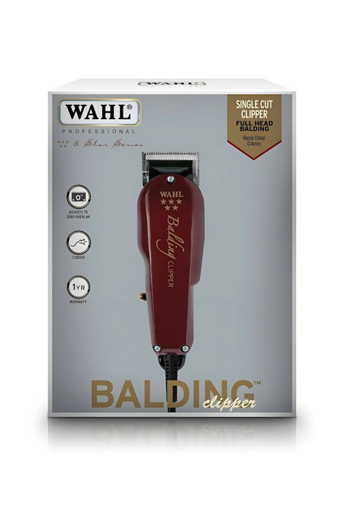 Wahl-5-Star Balding Clipper – Professional Corded Clipper for Ultra-Close Cuts 2