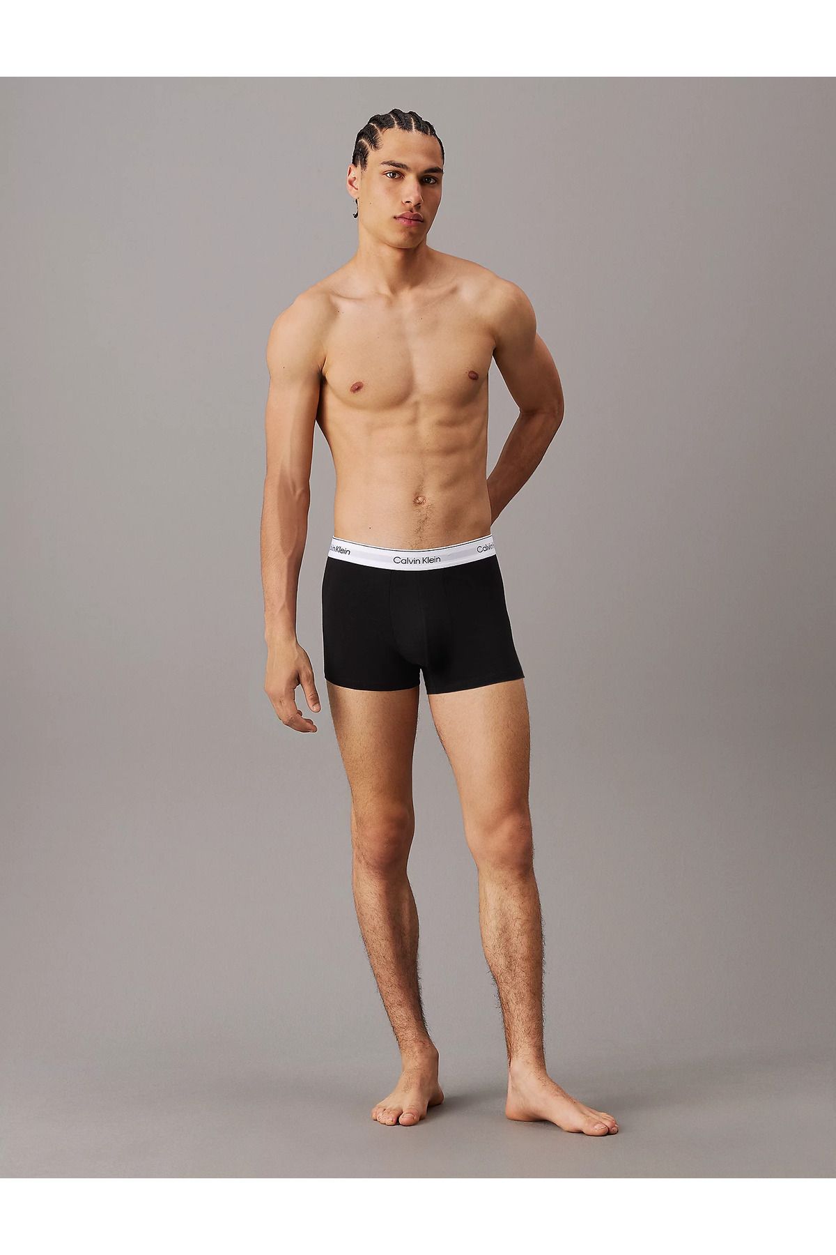 Calvin Klein-Pánské elastické pásky s logem značky, vhodné pro každodenní použití, černé boxerky Lv00nb4392 Ub1 4